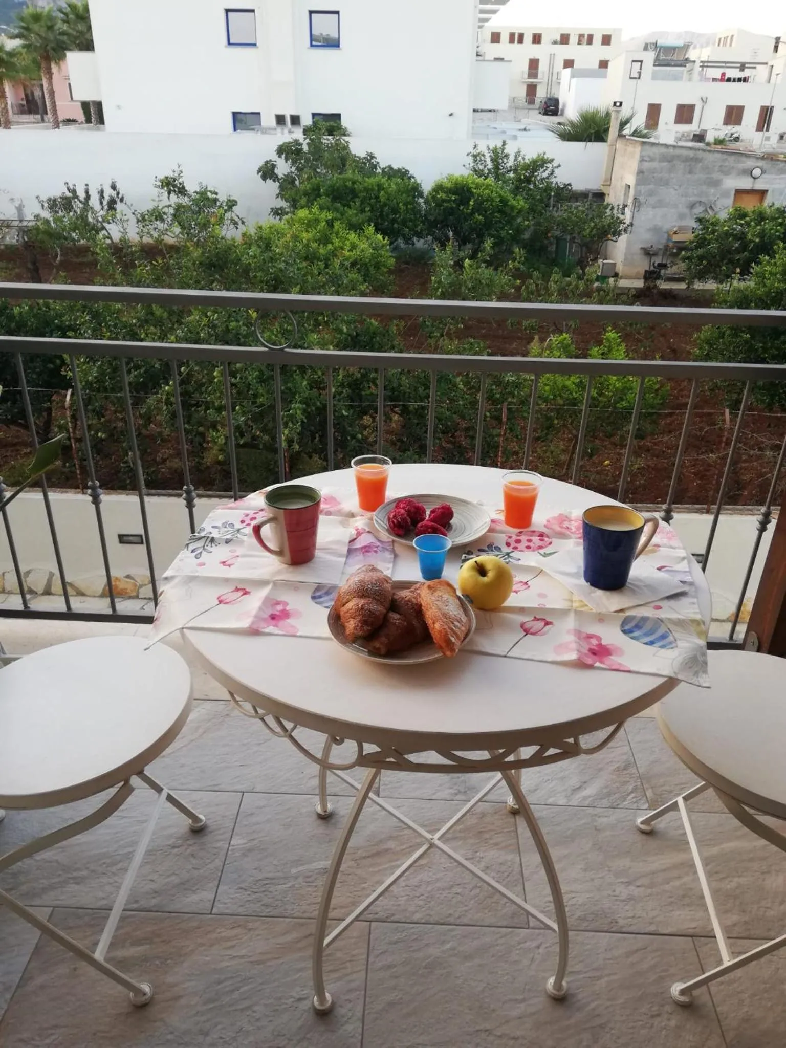 Garden view in Appartamento Le Ginestre