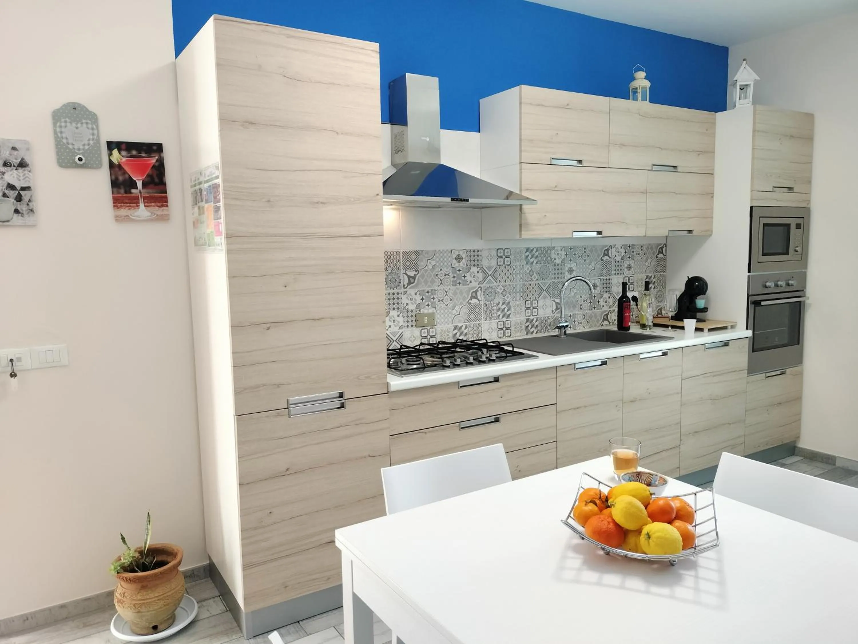 Kitchen or kitchenette in Appartamento Le Ginestre