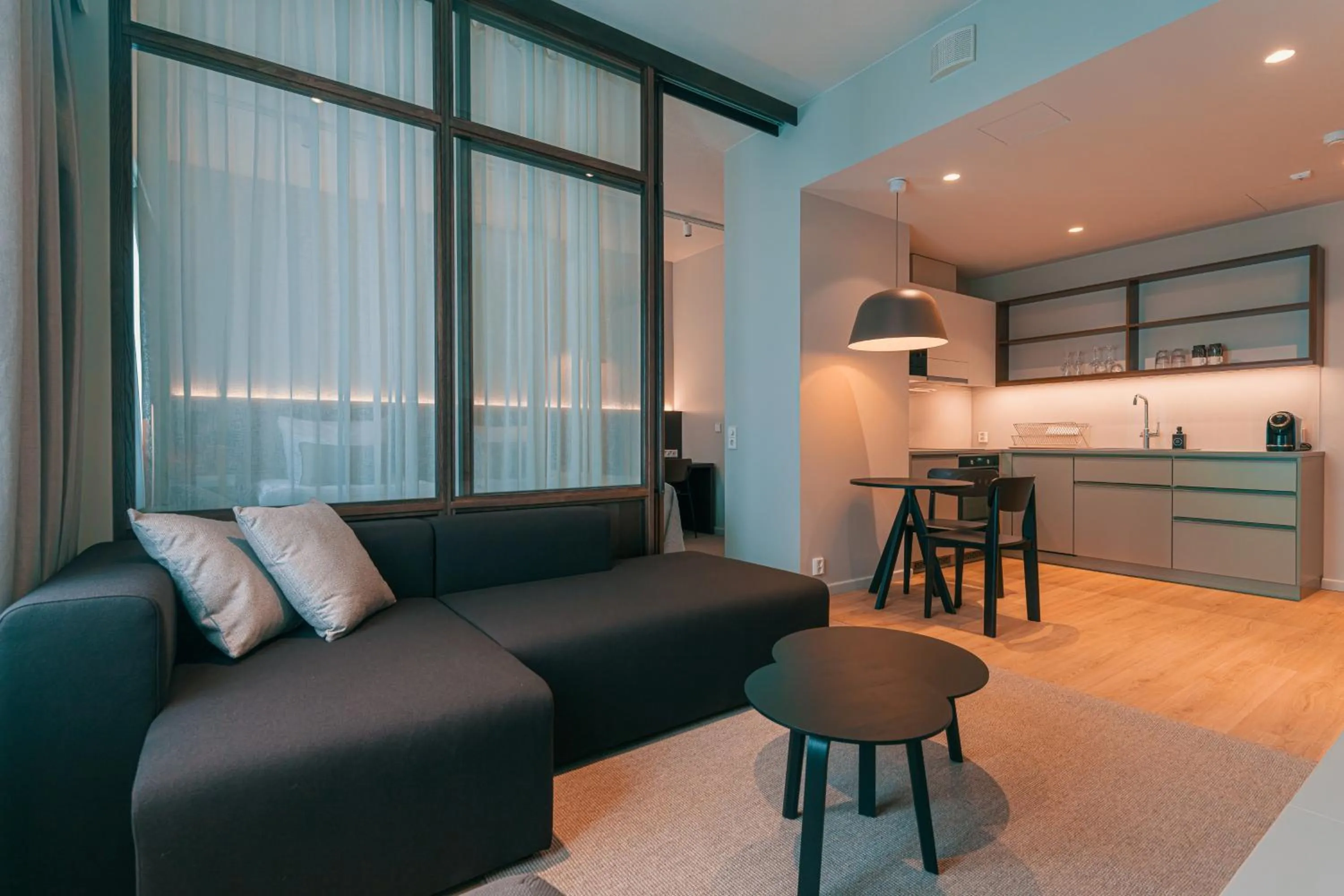 Communal lounge/ TV room in Original Sokos Hotel Seurahuone Savonlinna