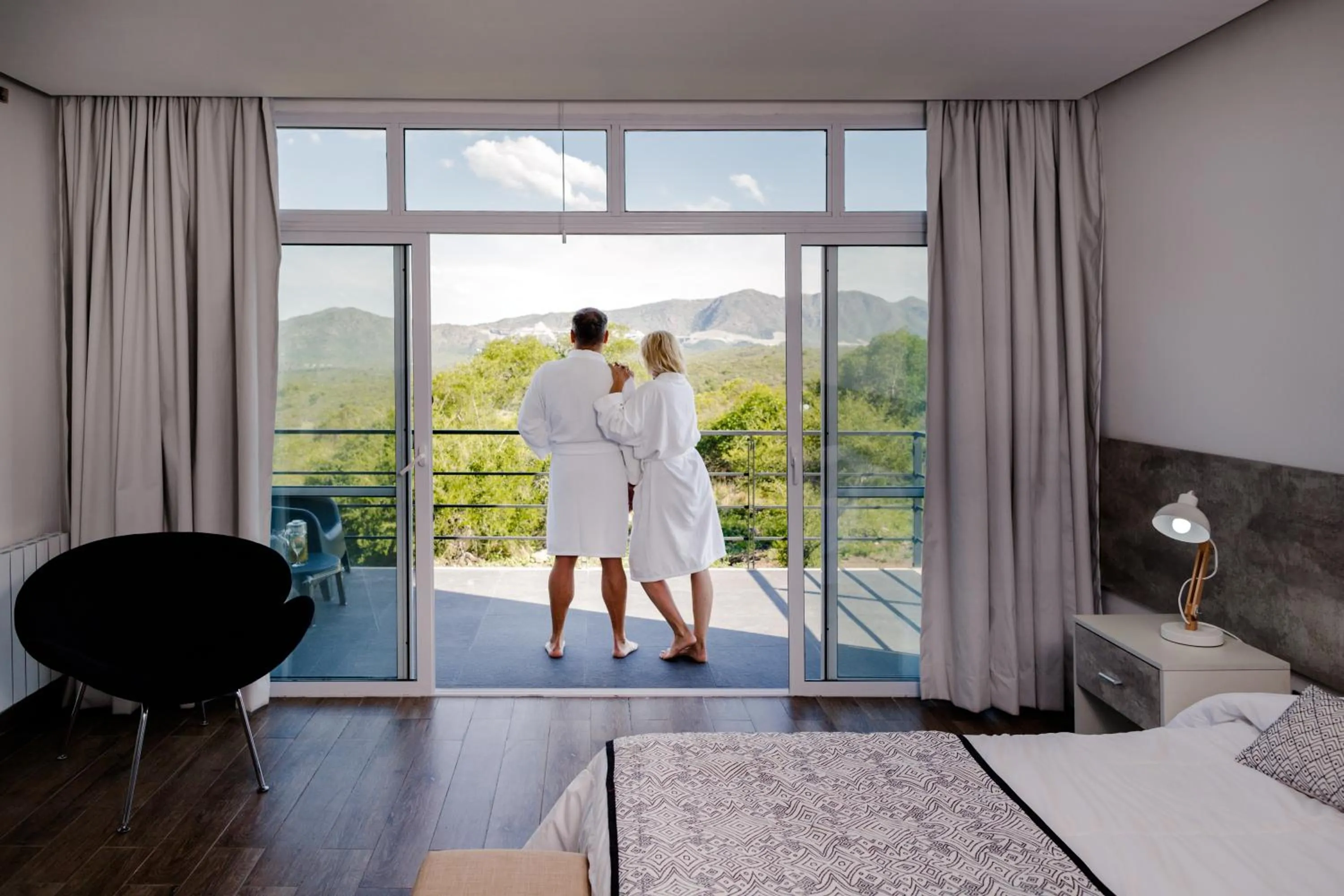 Natural landscape, Bed in La Posada Del Qenti