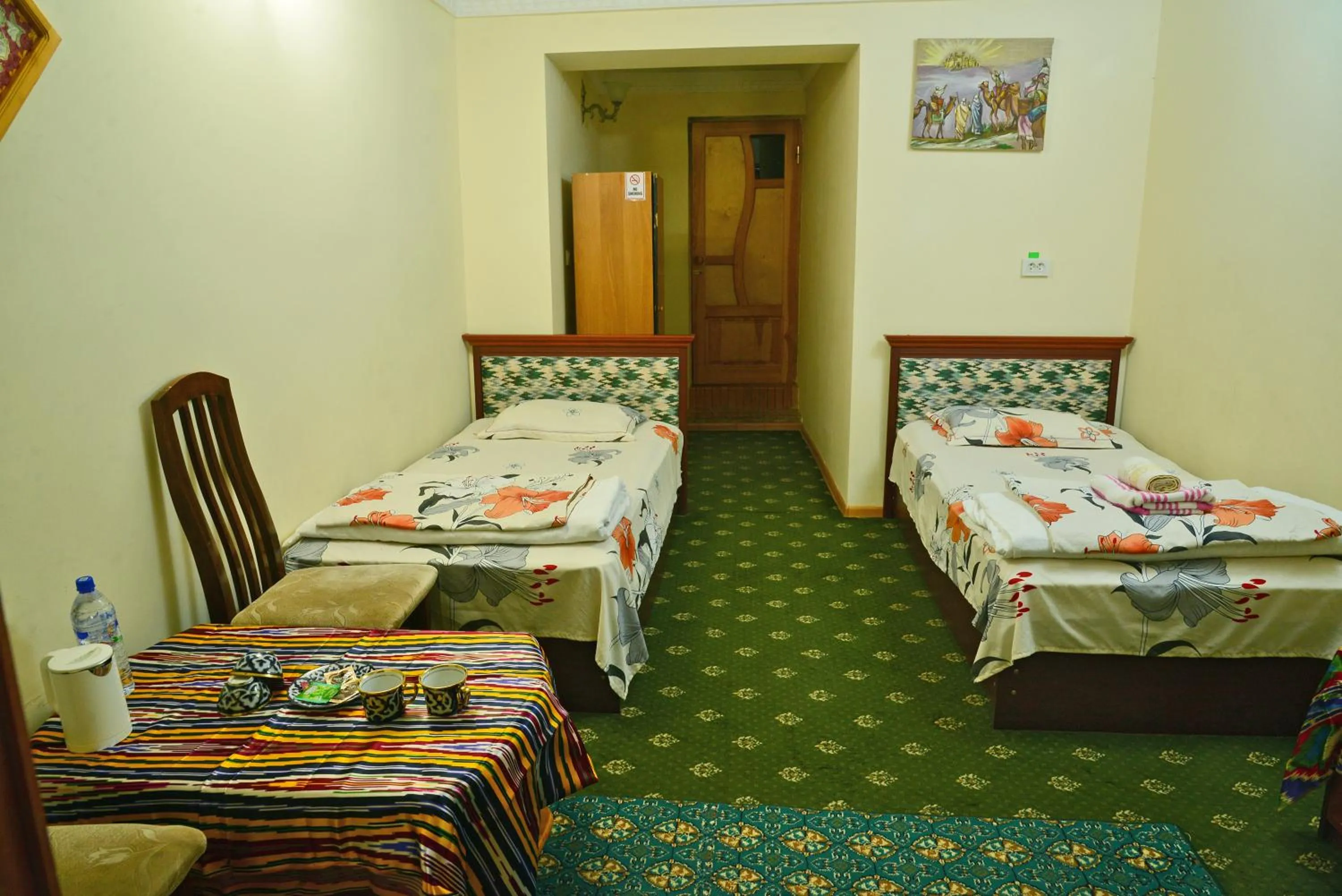 View (from property/room), Bed in Best Hotel Nasriddin Navruz 1 Minut way till Old City