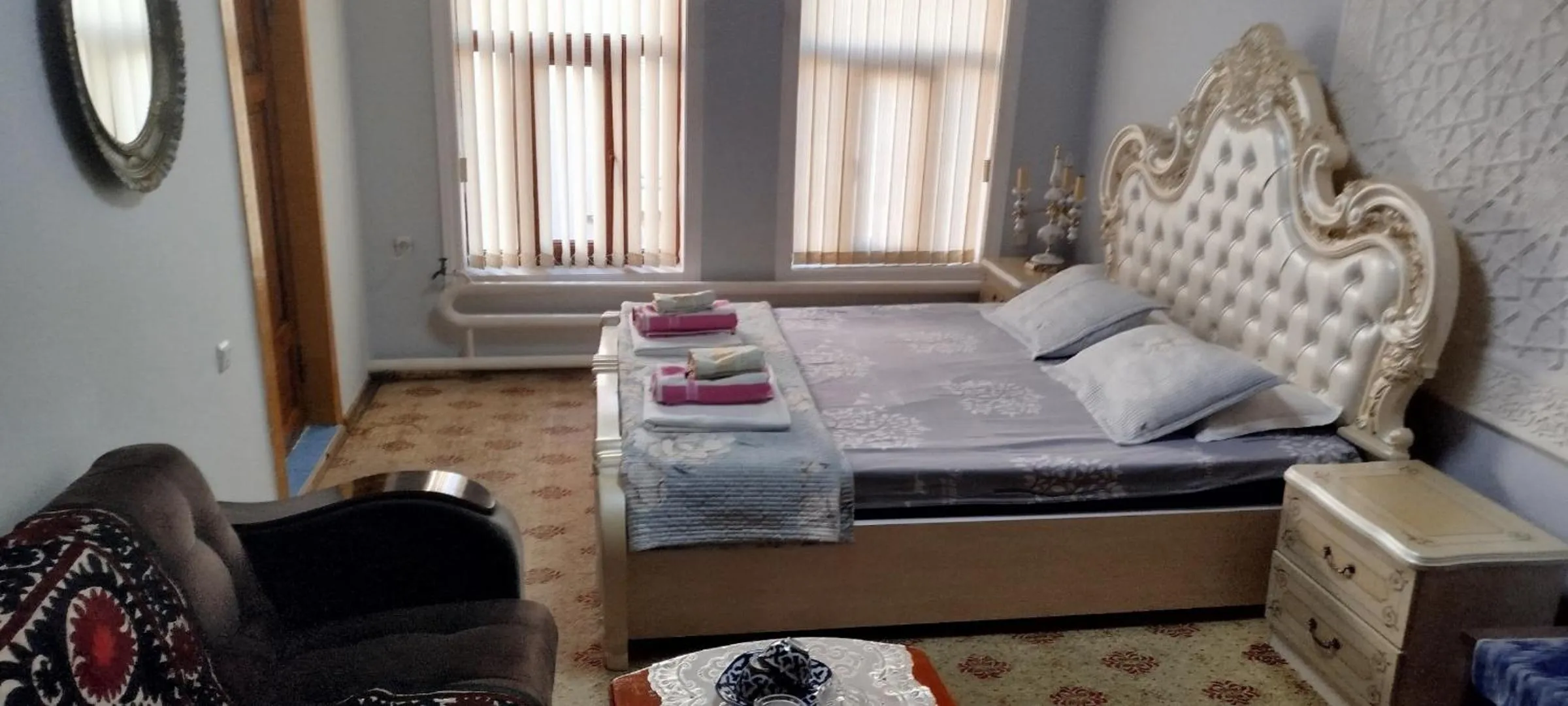 Bed in Best Hotel Nasriddin Navruz 1 Minut way till Old City