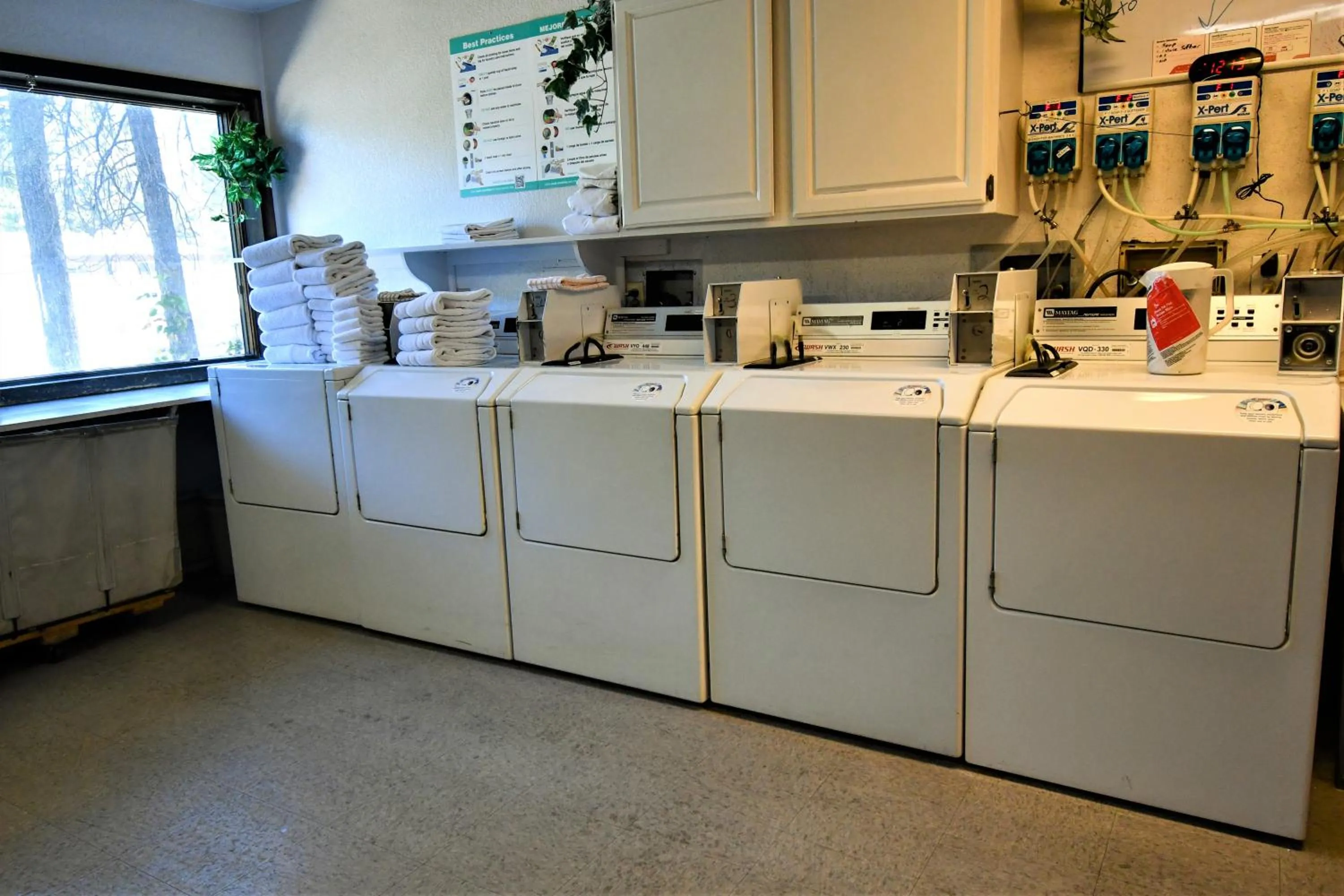 laundry in Snow Lake Lodge