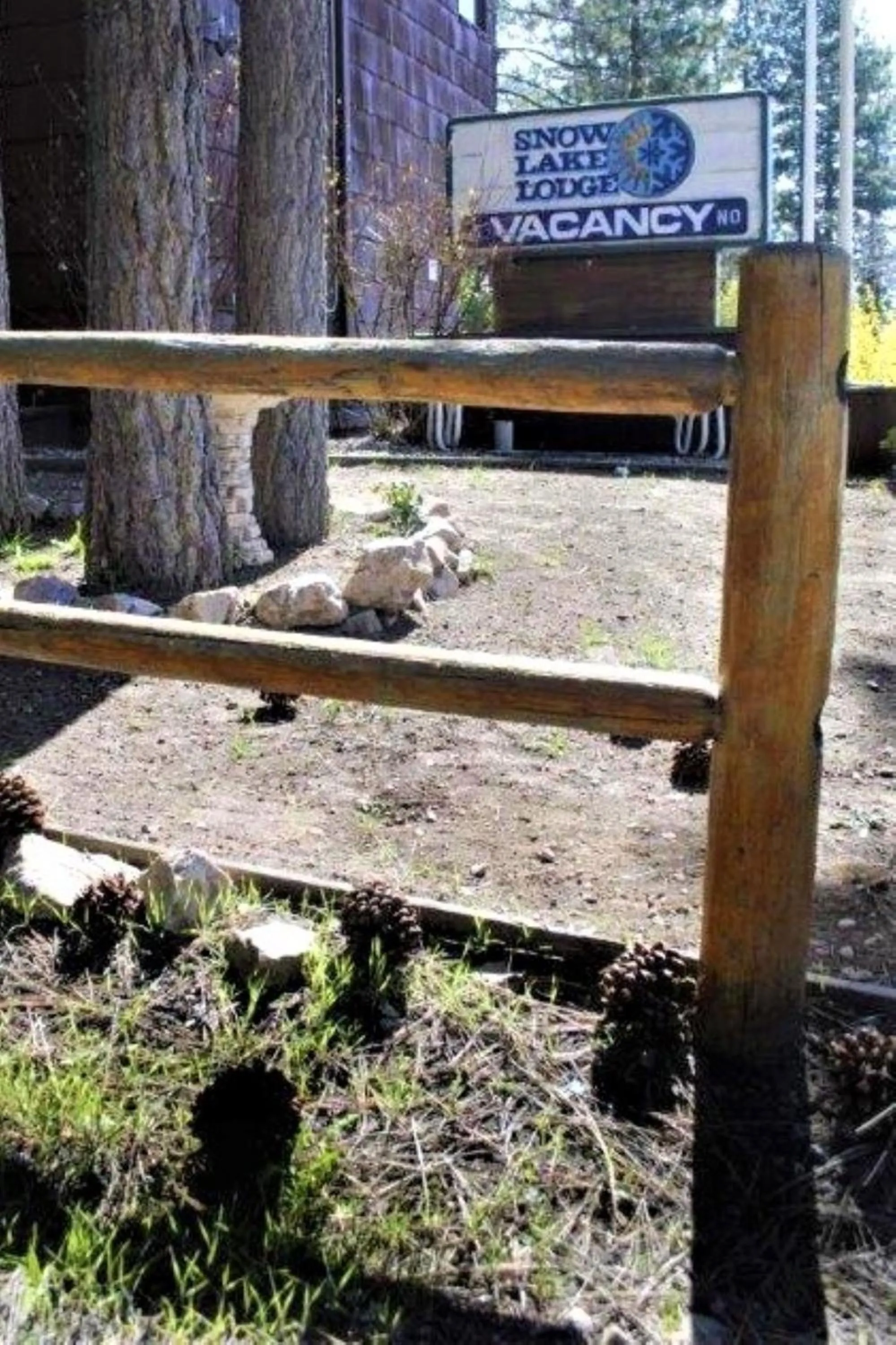 Property logo or sign in Snow Lake Lodge