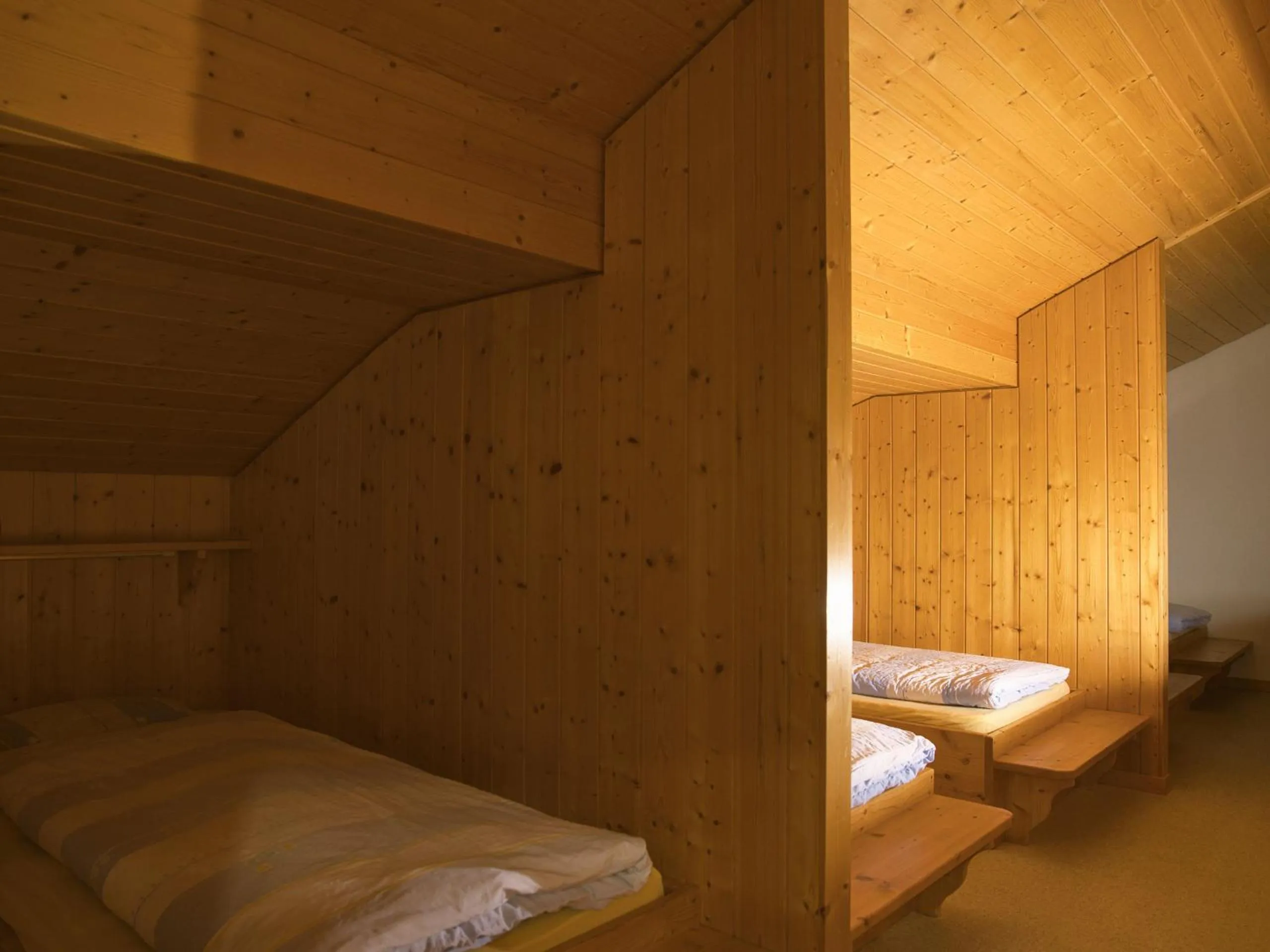 Bed in Hotel Aletschhorn