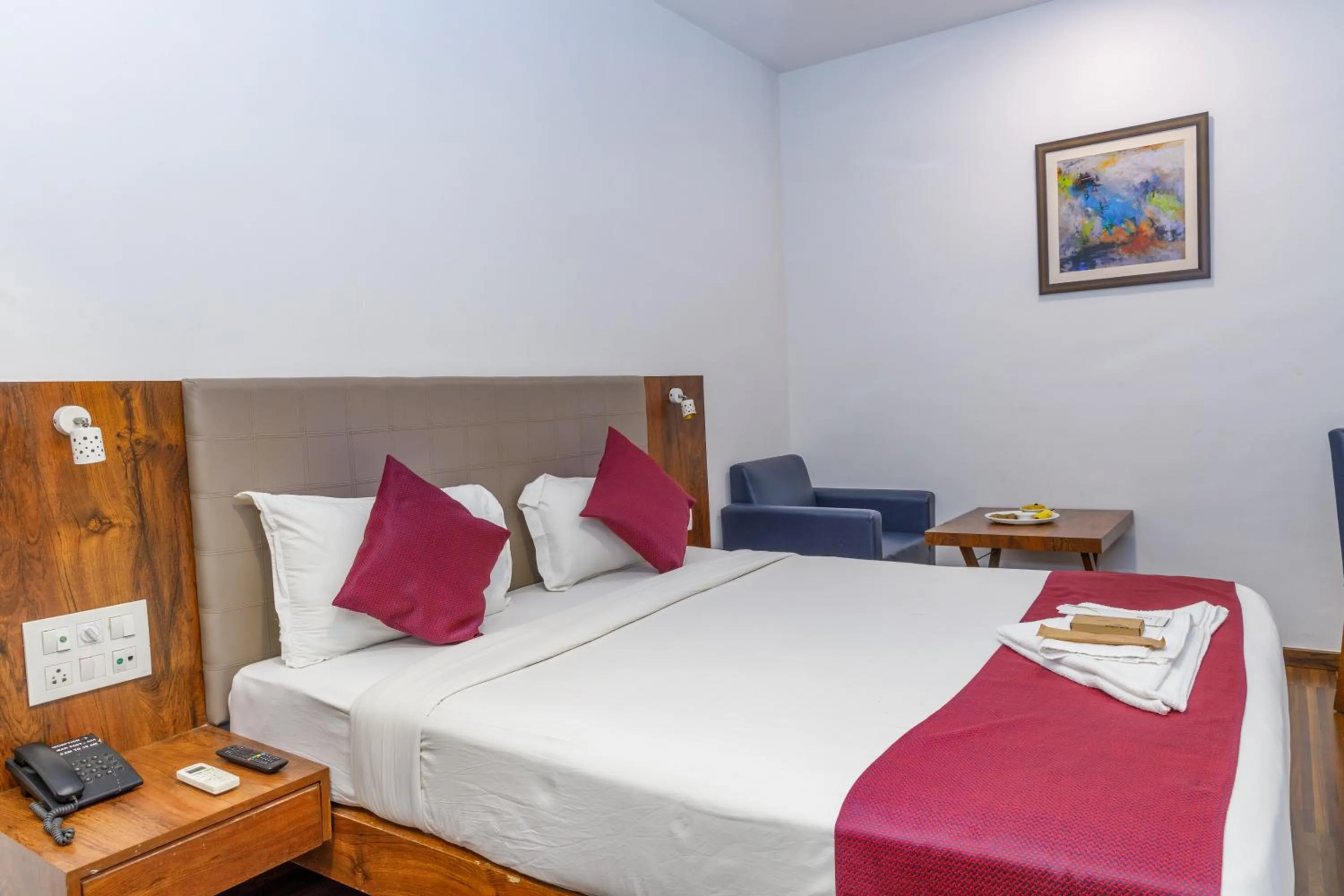 Bed in J Hotel and Banquets