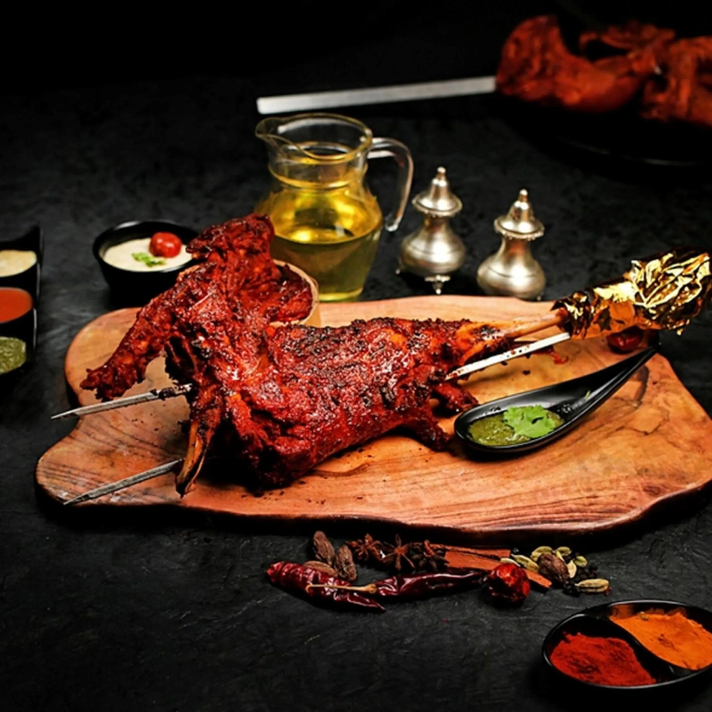 Food in J Hotel and Banquets