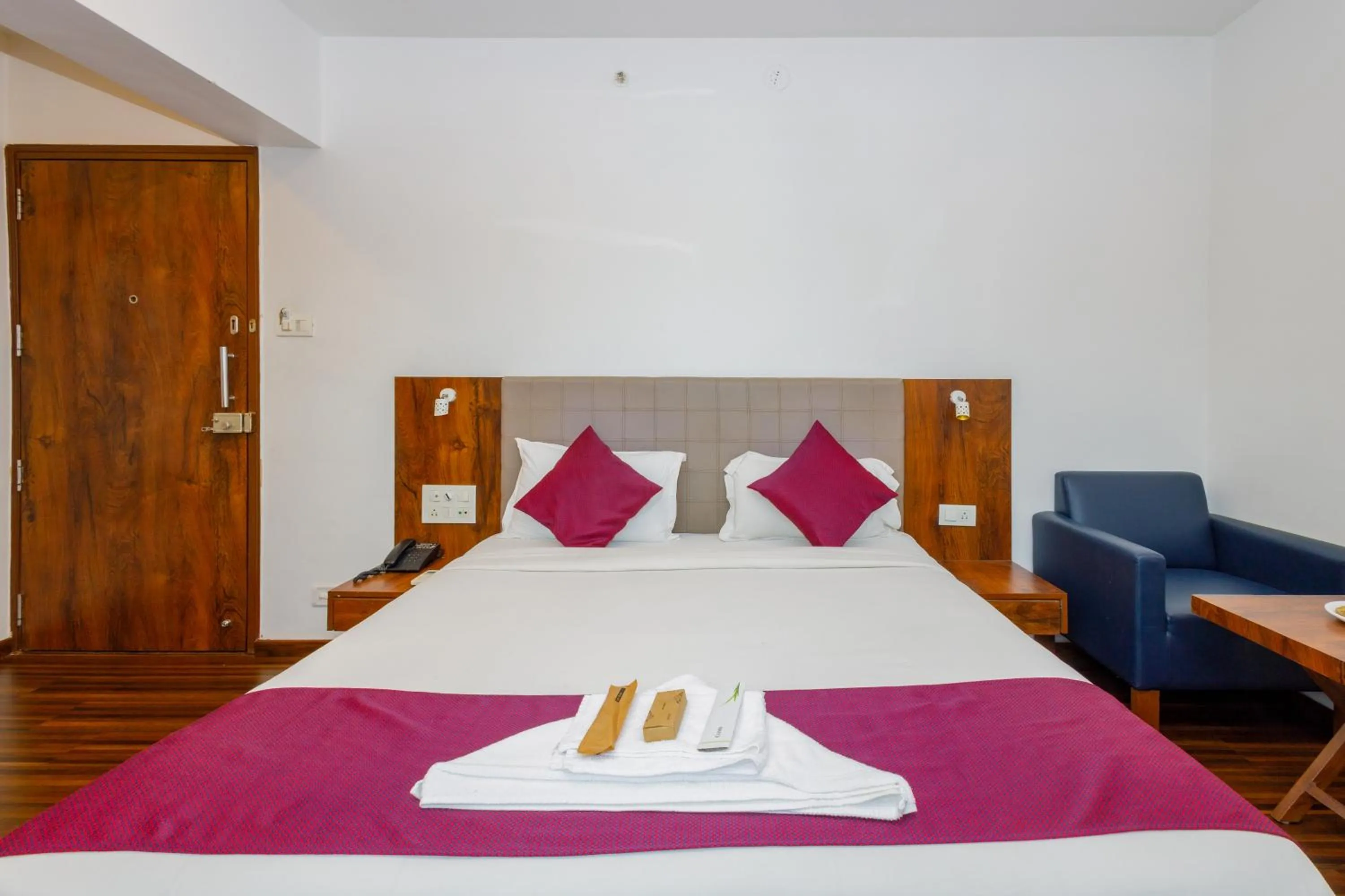 Bed in J Hotel and Banquets