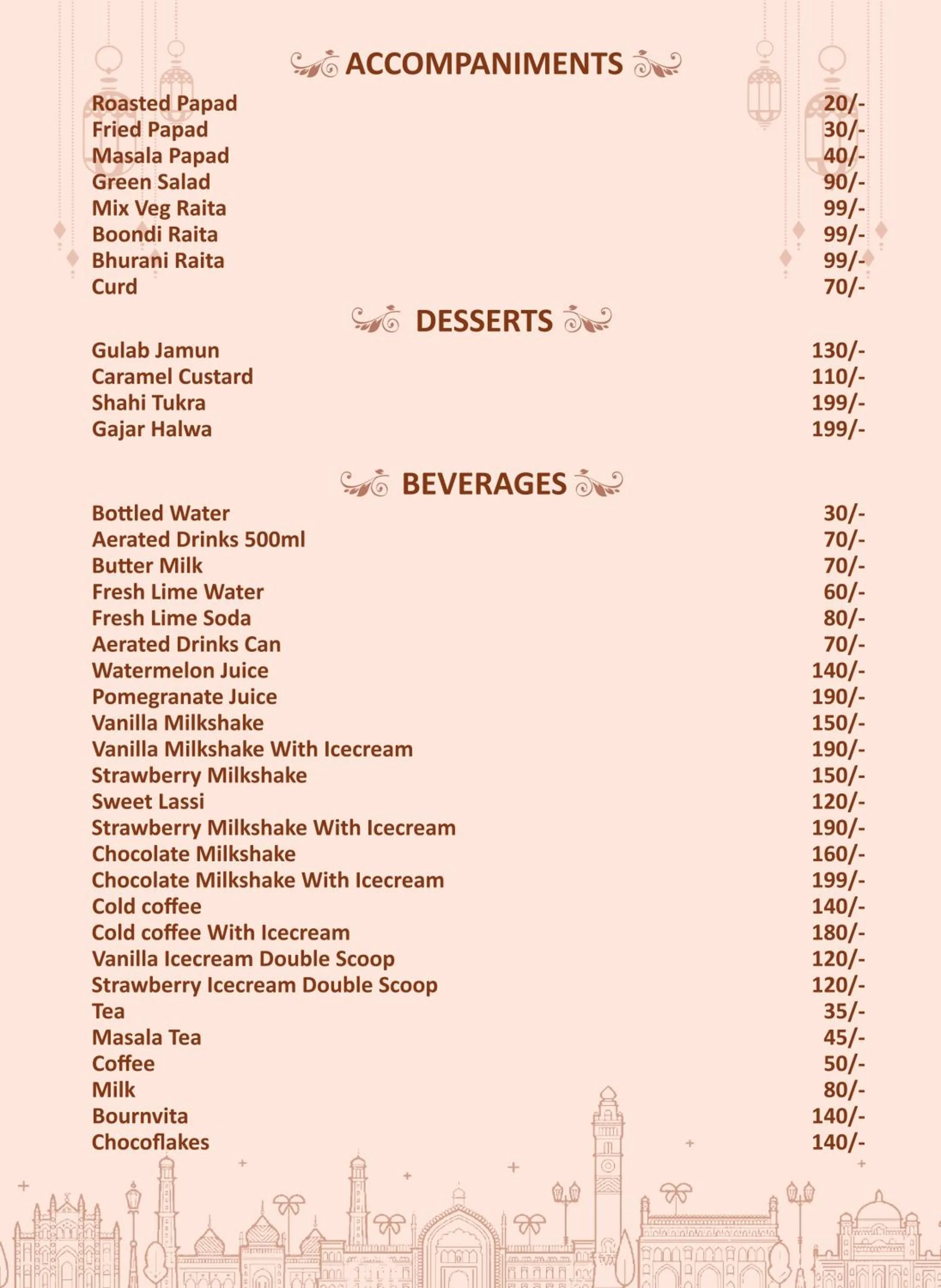 Restaurant/places to eat in J Hotel and Banquets