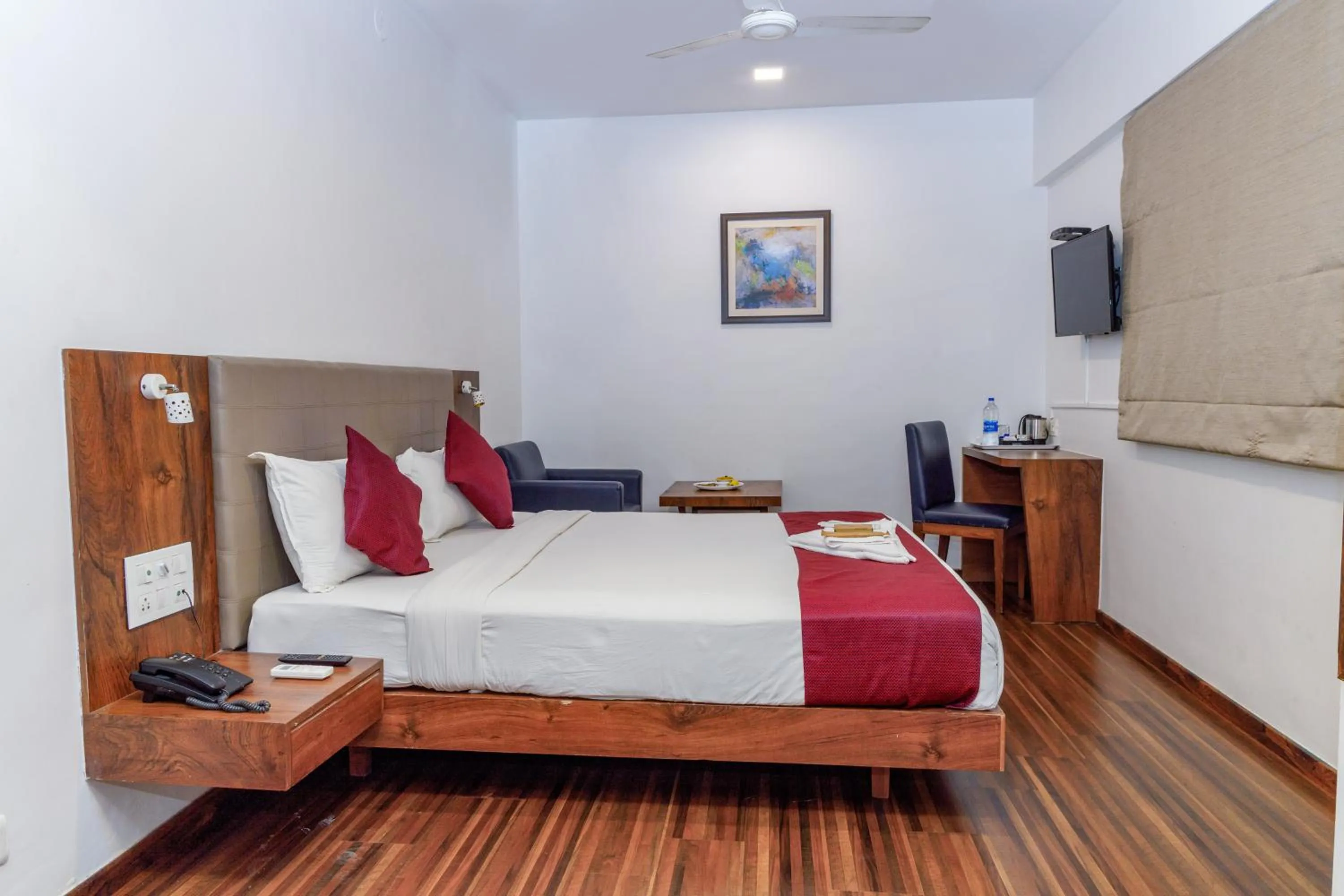 Bed in J Hotel and Banquets