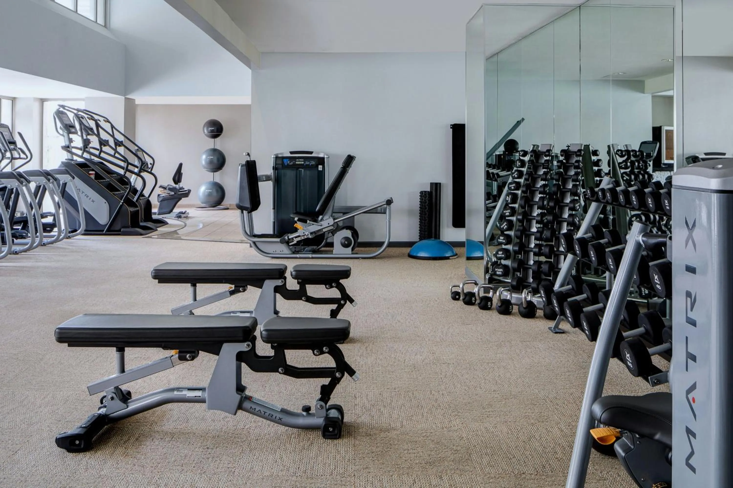 Fitness centre/facilities in Dallas/Plano Marriott at Legacy Town Center