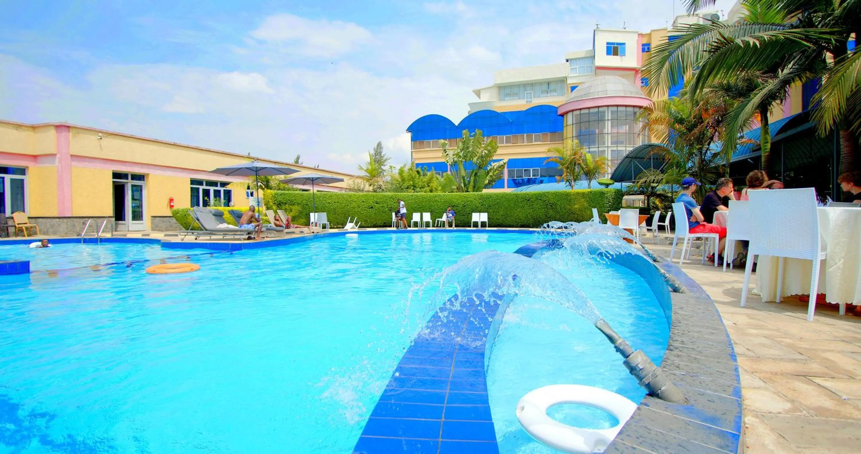 Pool view in FATIMA HOTEL Ltd