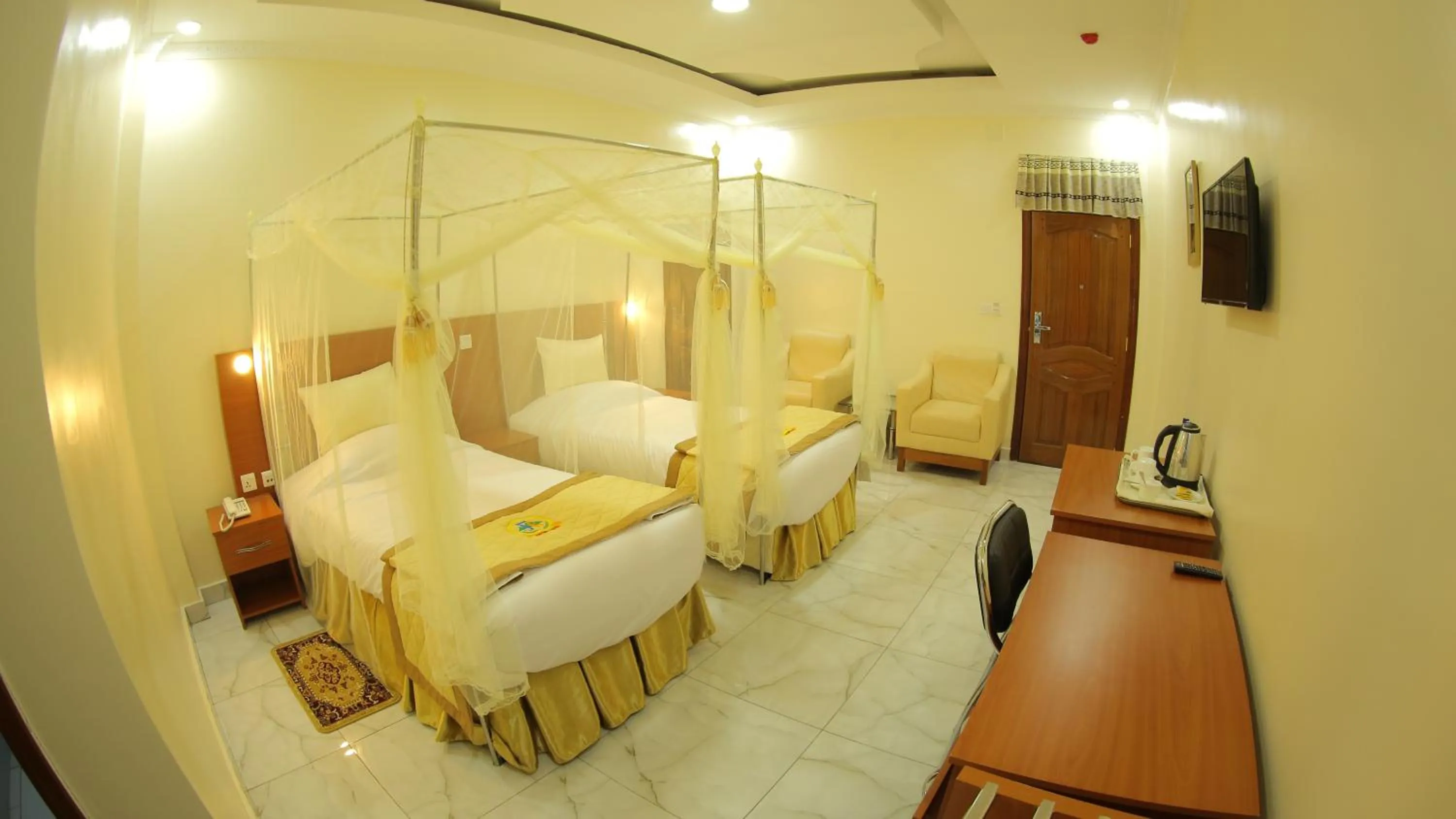 Bed in FATIMA HOTEL Ltd