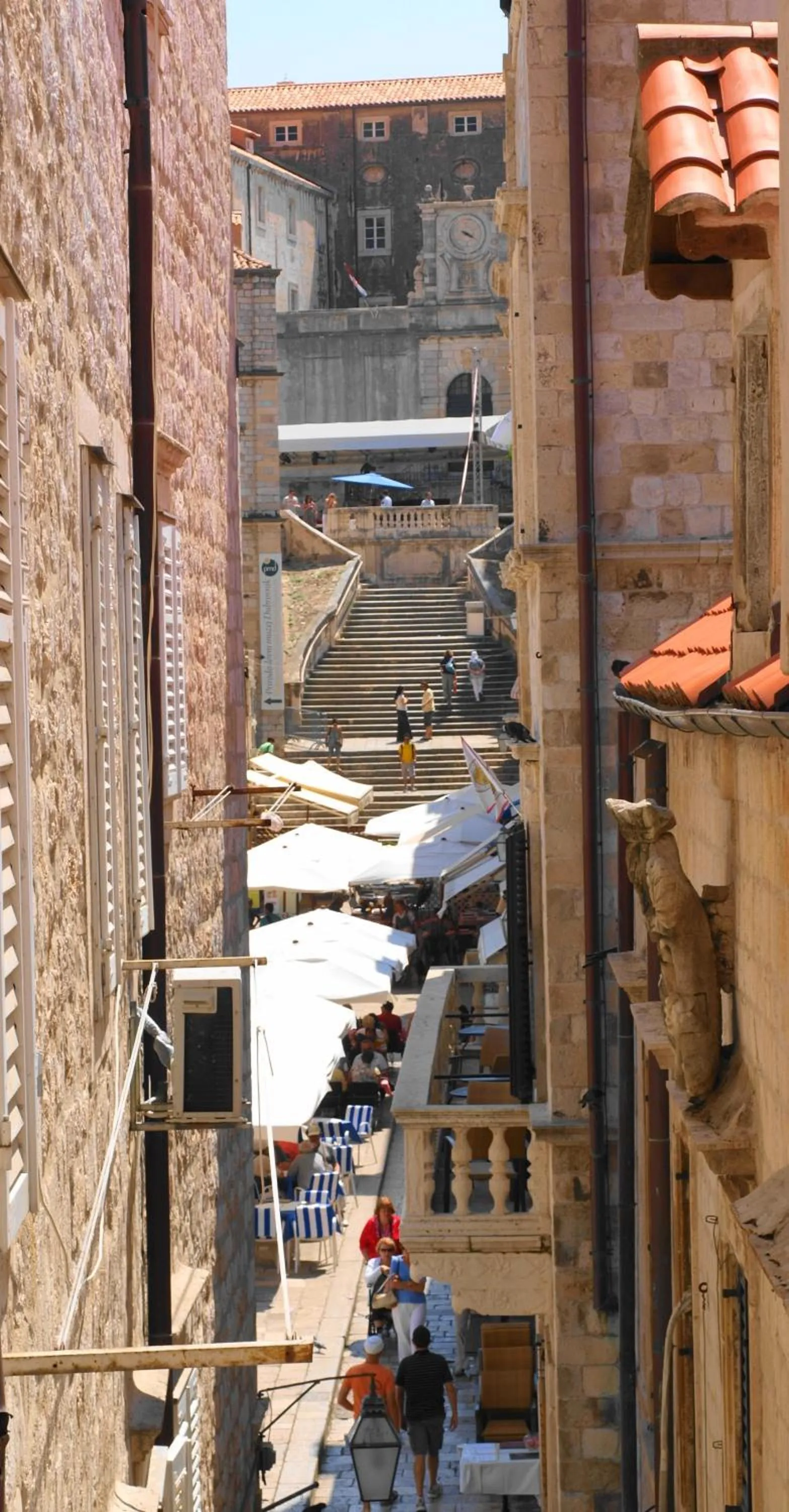 City view in Miró Studio Apartments Dubrovnik