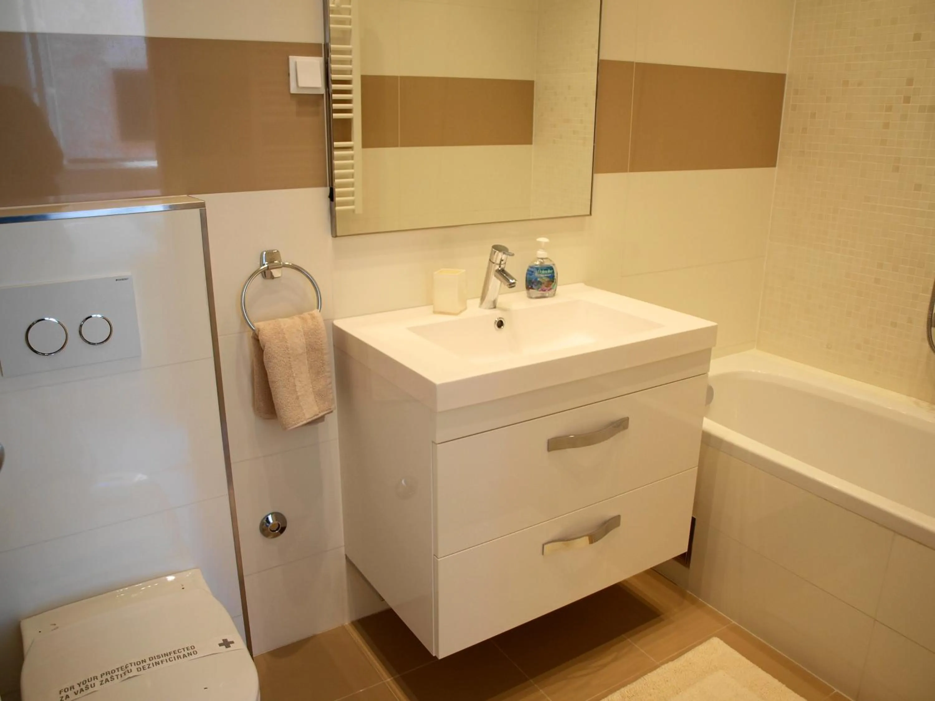 Bathroom in Miró Studio Apartments Dubrovnik