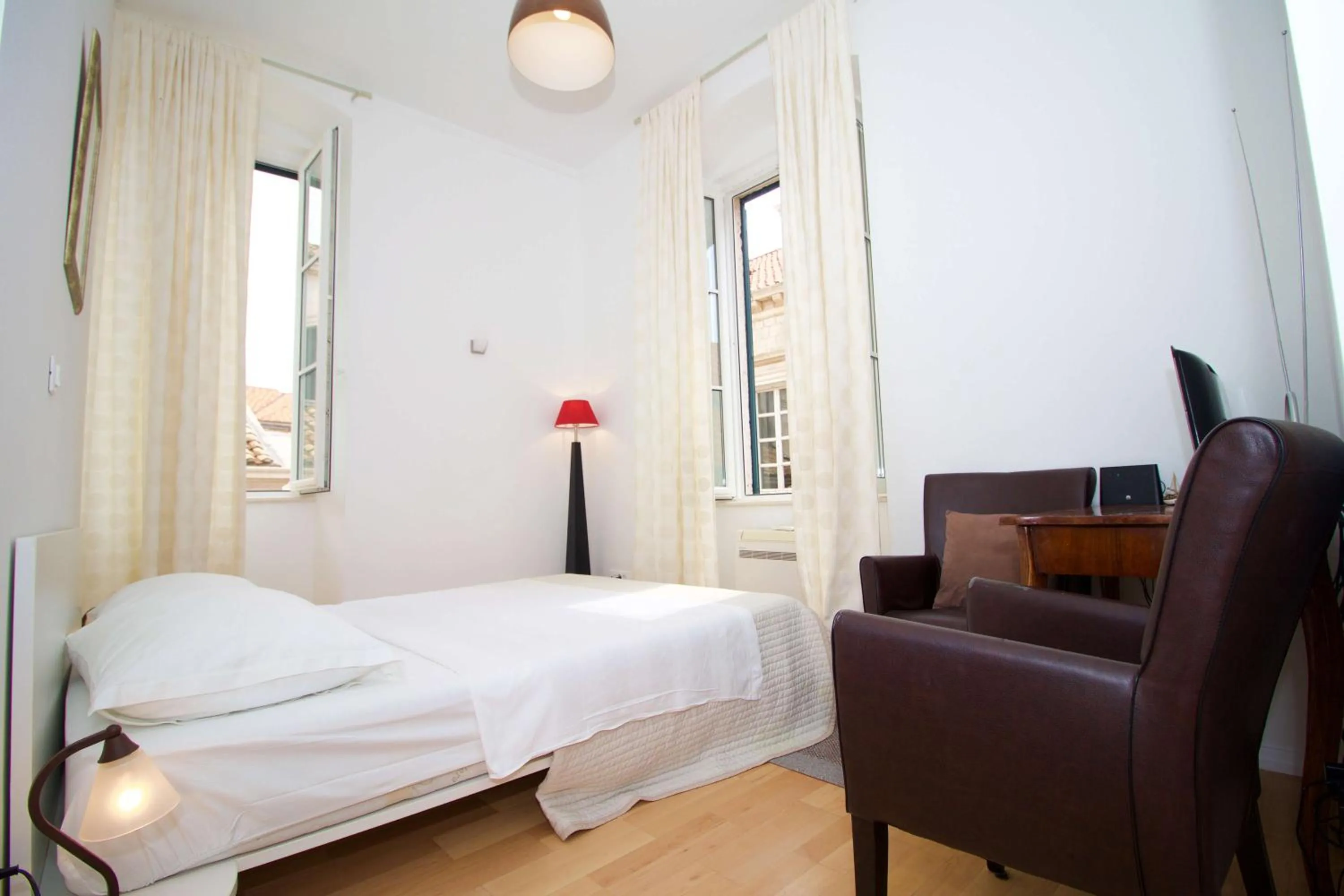 Bedroom, Bed in Miró Studio Apartments Dubrovnik