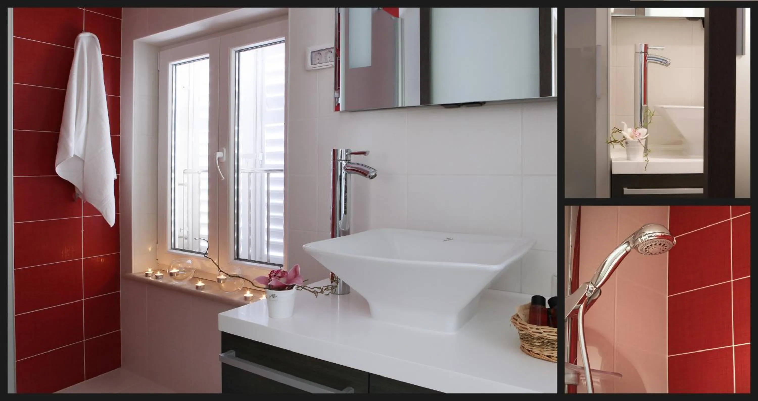 Bathroom in Miró Studio Apartments Dubrovnik