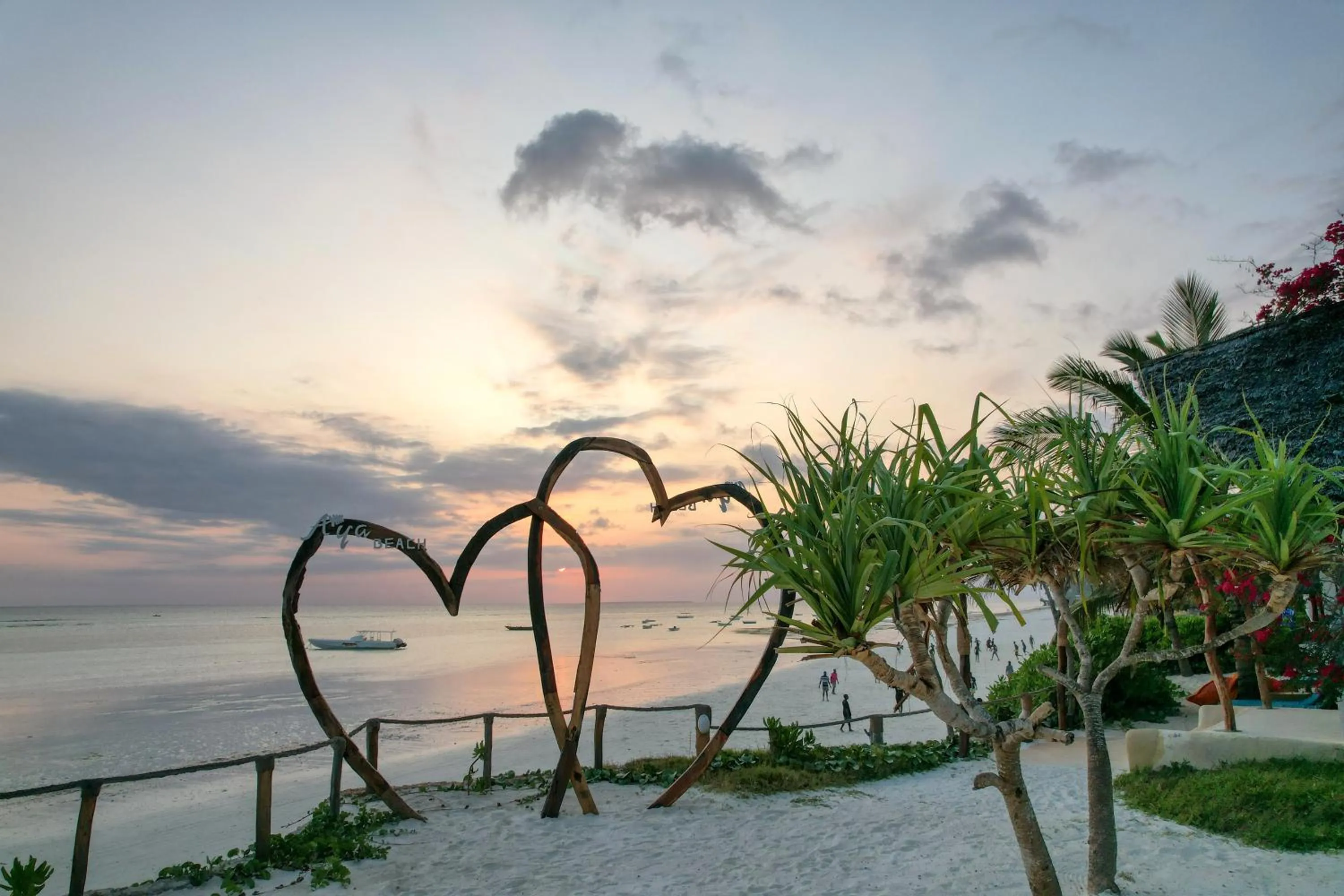 Natural landscape in Aya Beach Resort