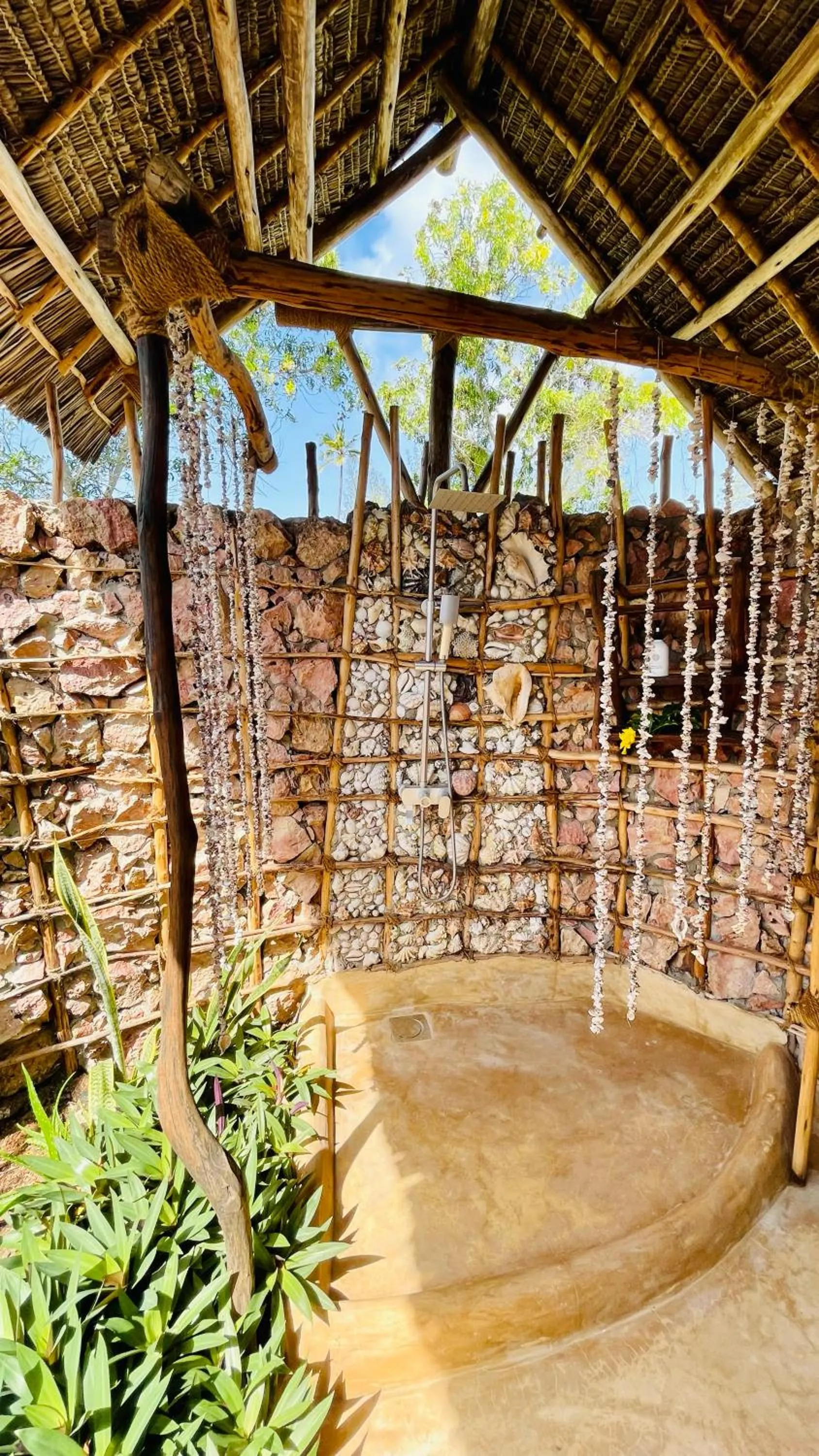 Shower in Aya Beach Resort