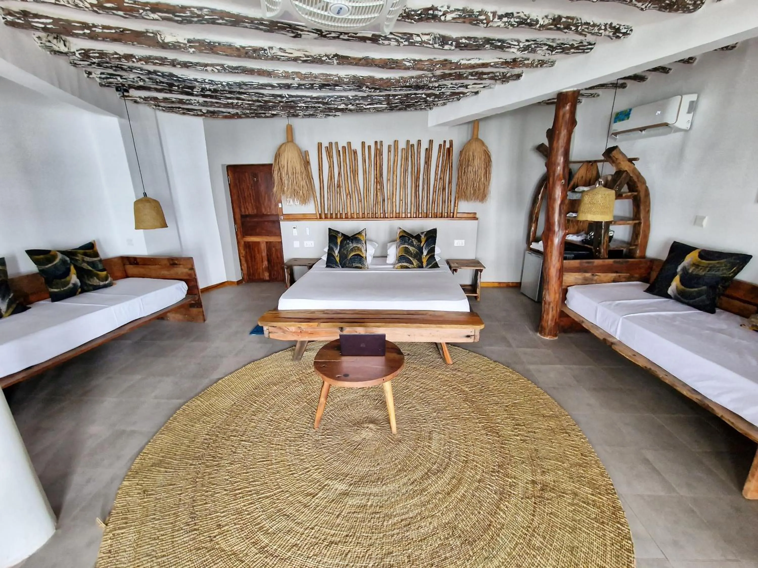 View (from property/room), Bed in Aya Beach Resort