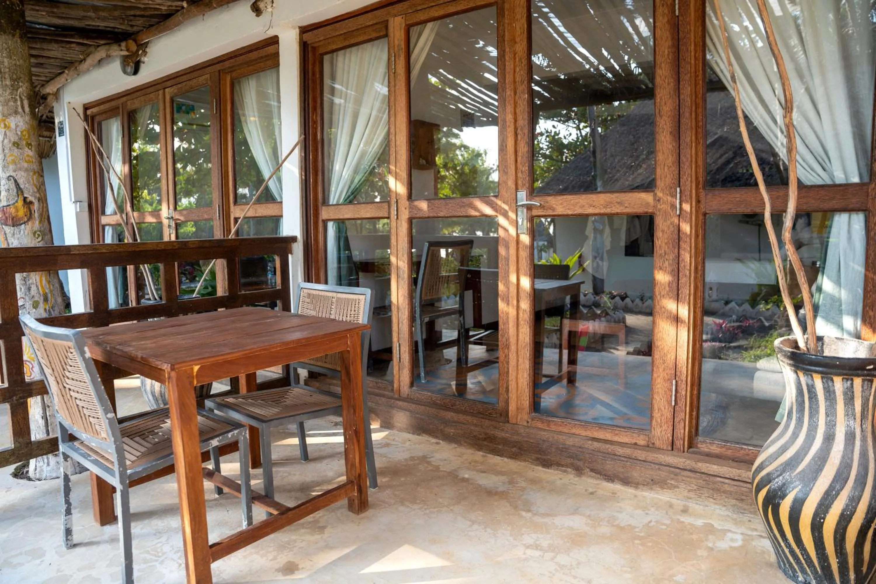 Patio in Aya Beach Resort