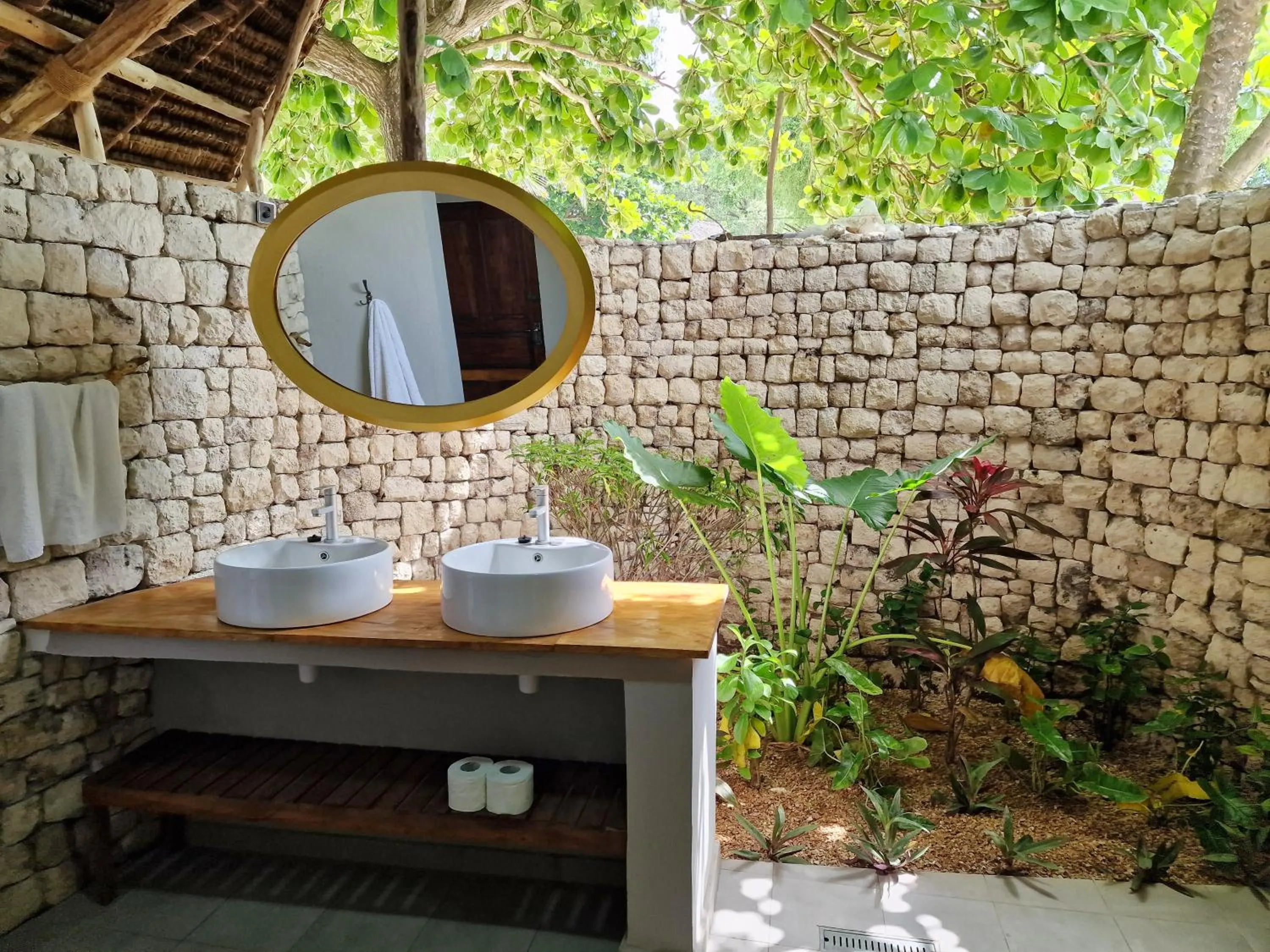 Open Air Bath in Aya Beach Resort