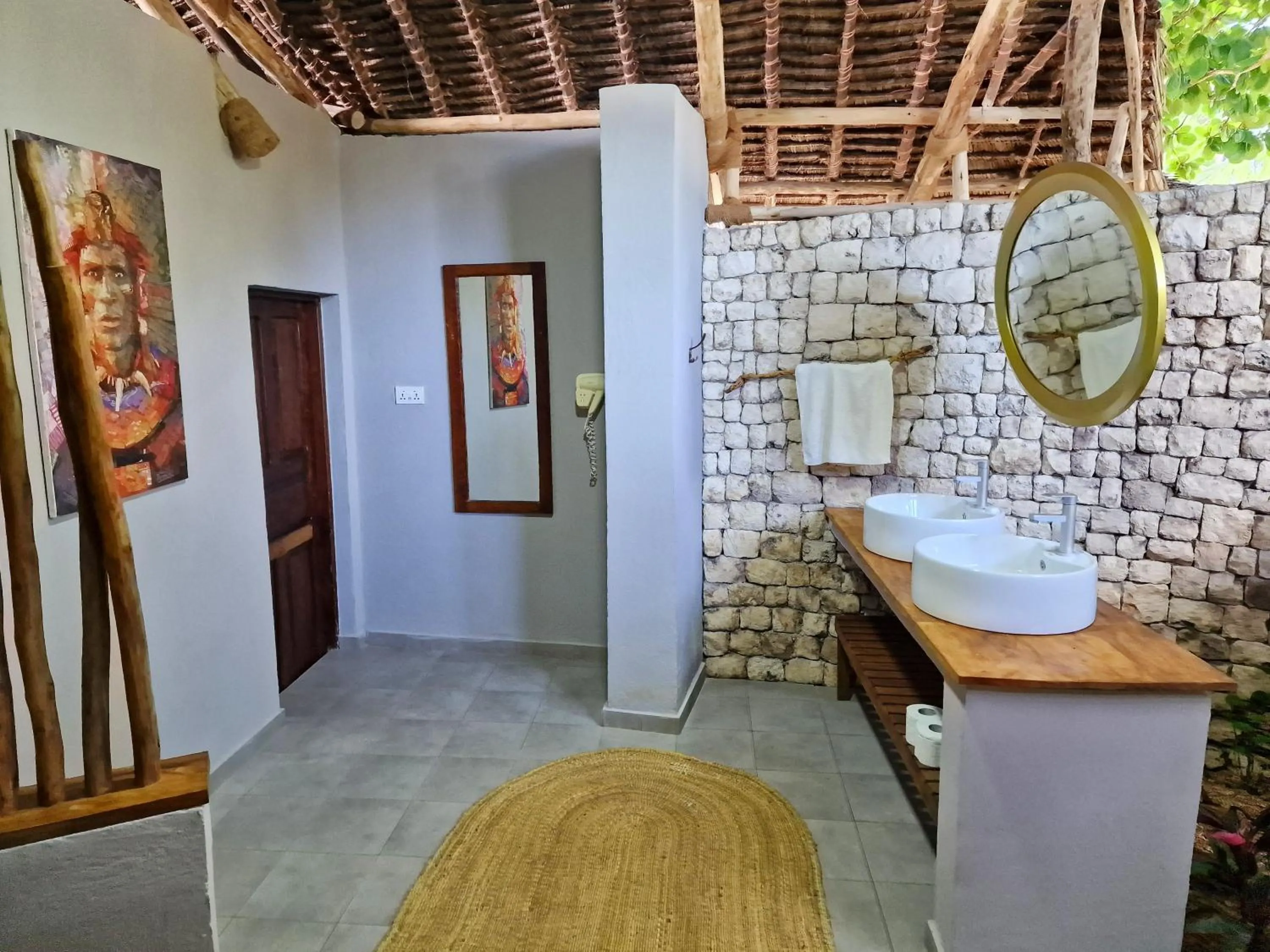 Open Air Bath in Aya Beach Resort