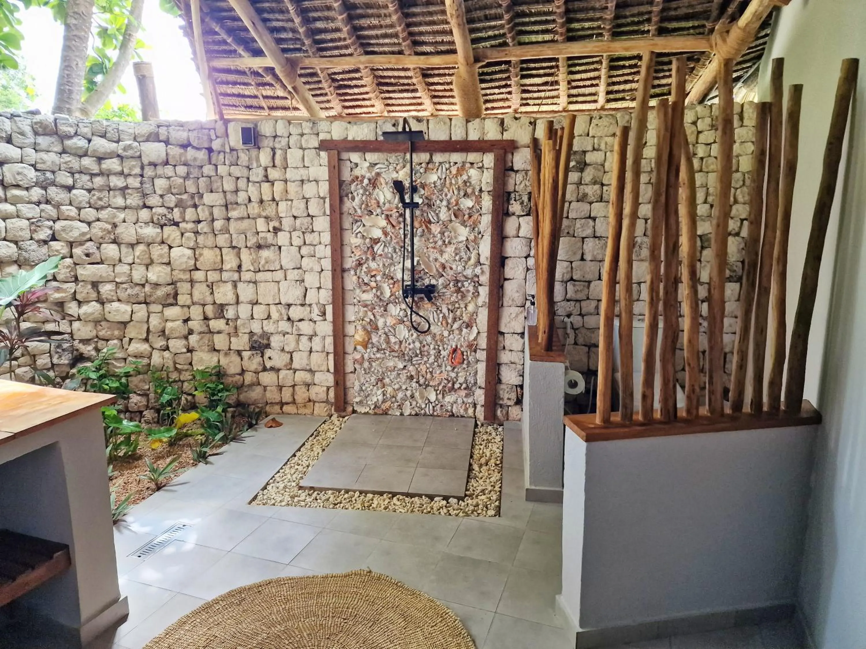 Shower in Aya Beach Resort