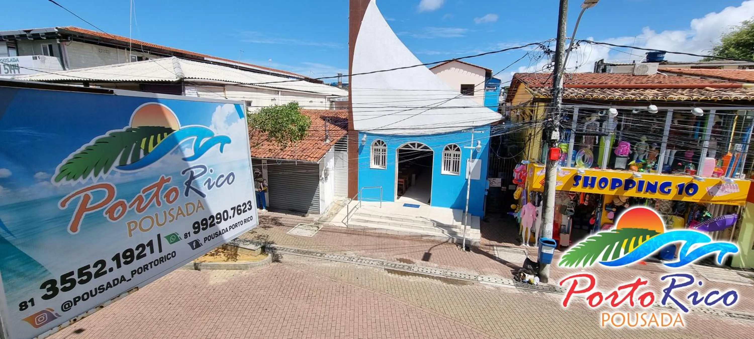 Balcony/Terrace in Pousada Porto Rico