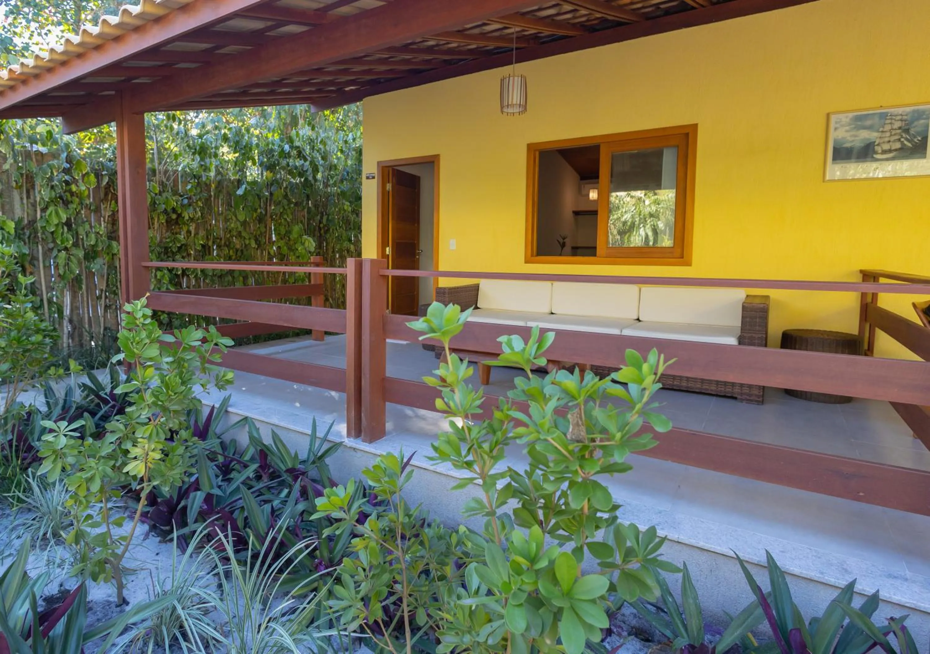 Patio in Arraial Bangalô Praia Hotel