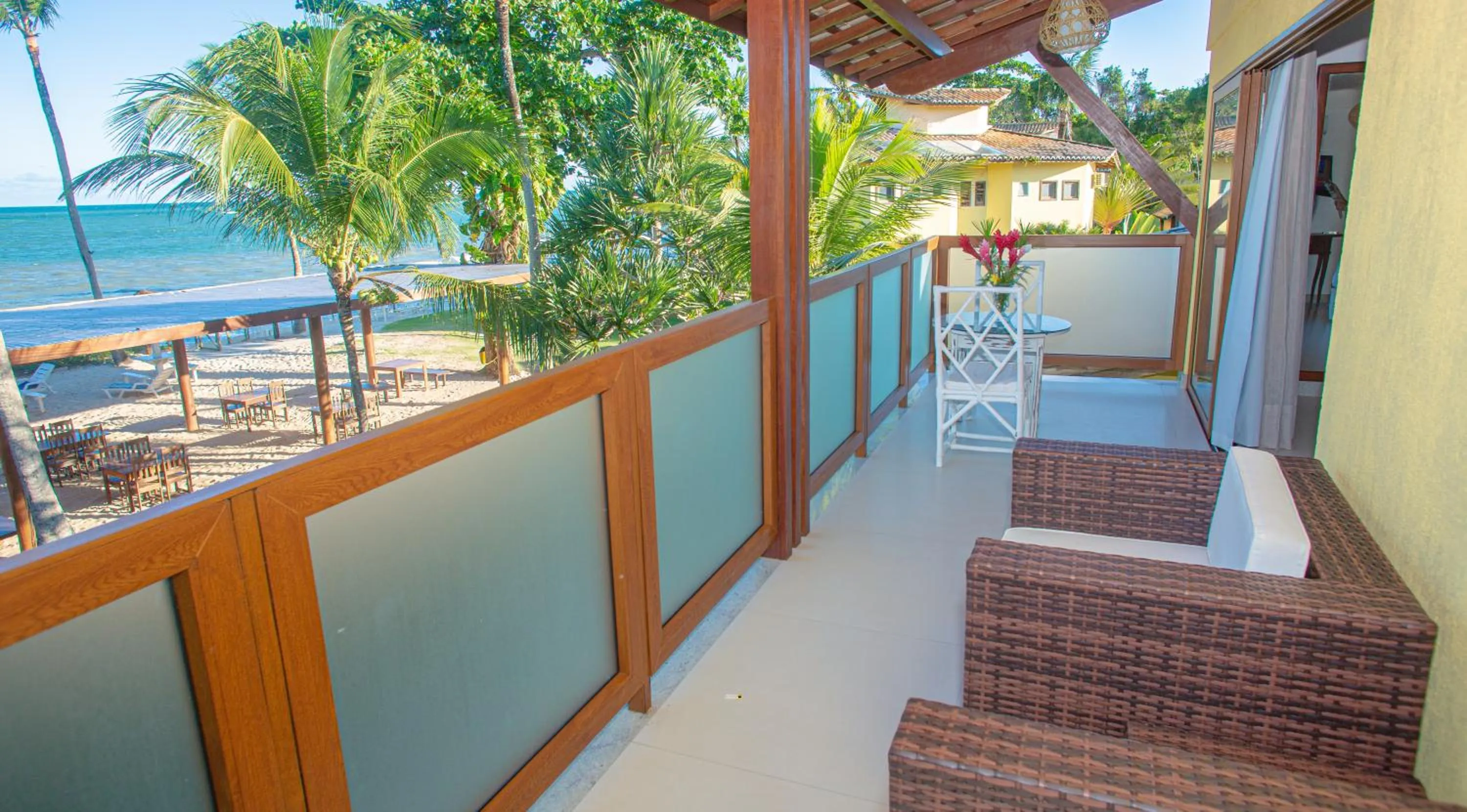 Balcony/Terrace in Arraial Bangalô Praia Hotel
