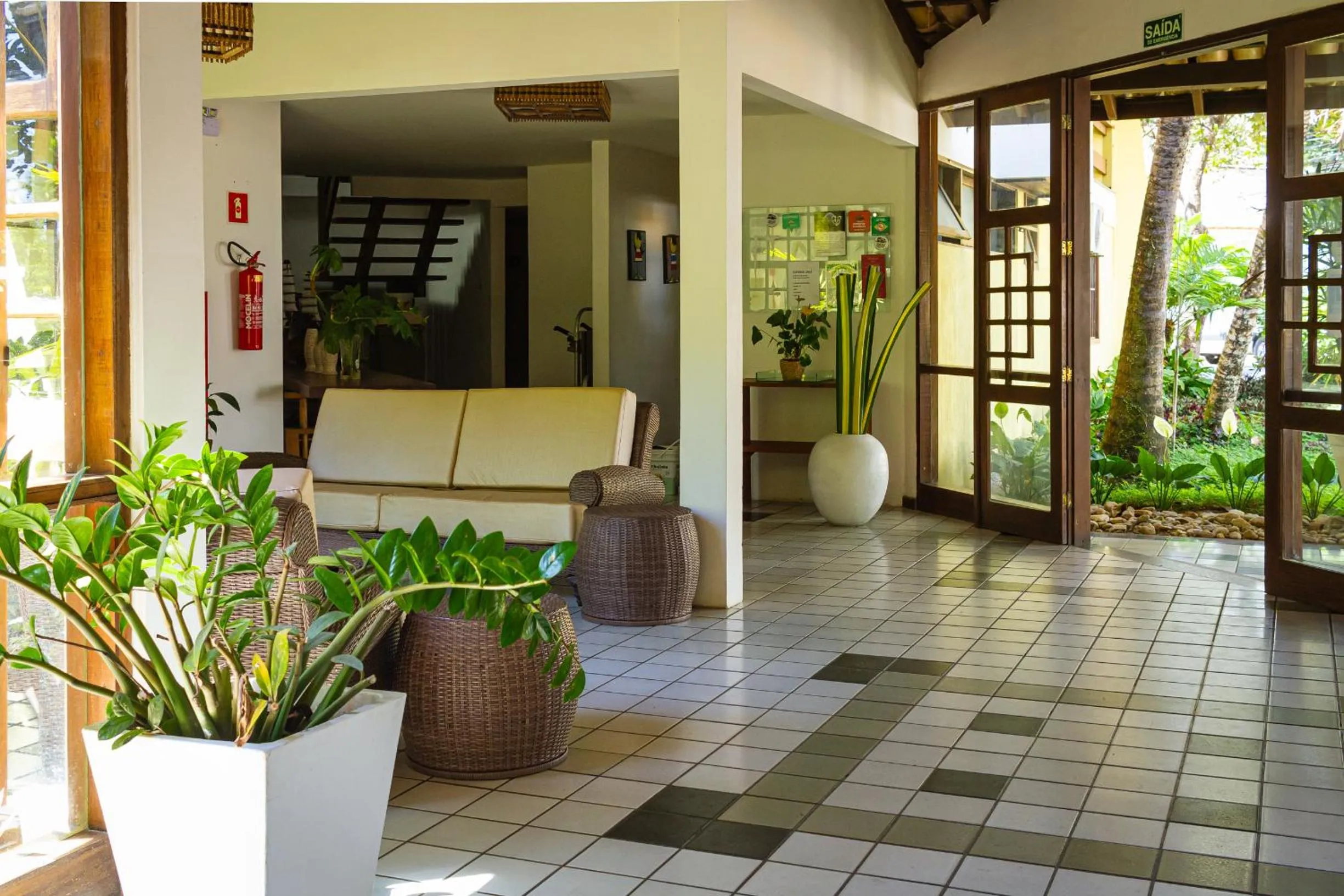 Lobby or reception in Arraial Bangalô Praia Hotel