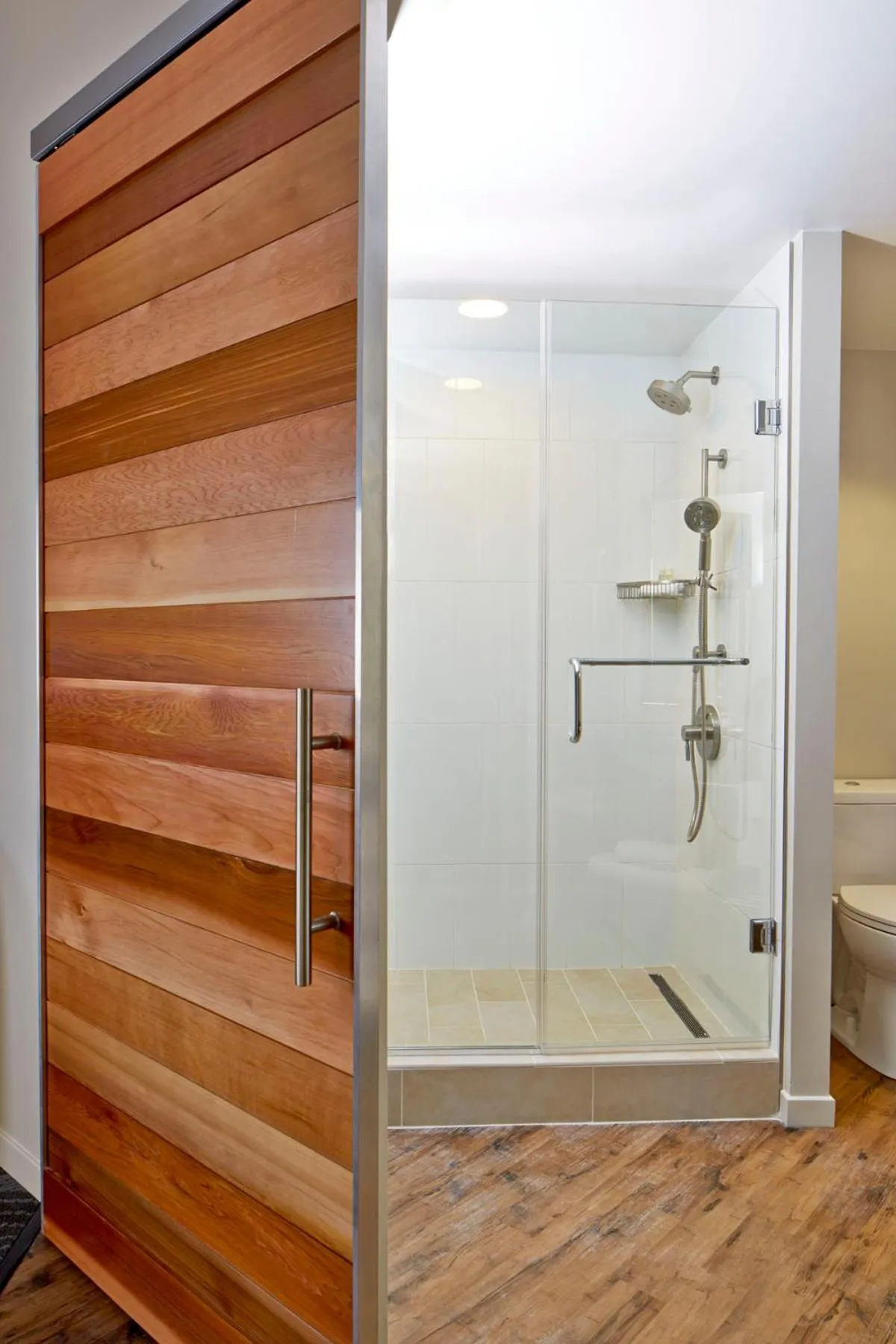 Shower in The Worthington Renaissance Fort Worth Hotel