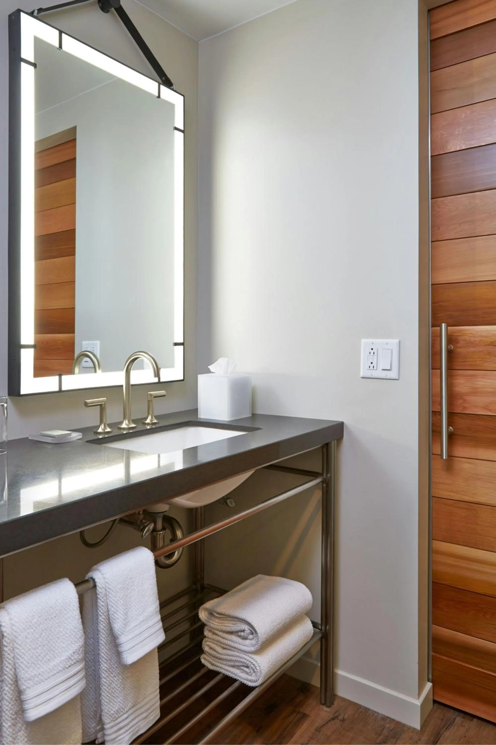 Bathroom in The Worthington Renaissance Fort Worth Hotel