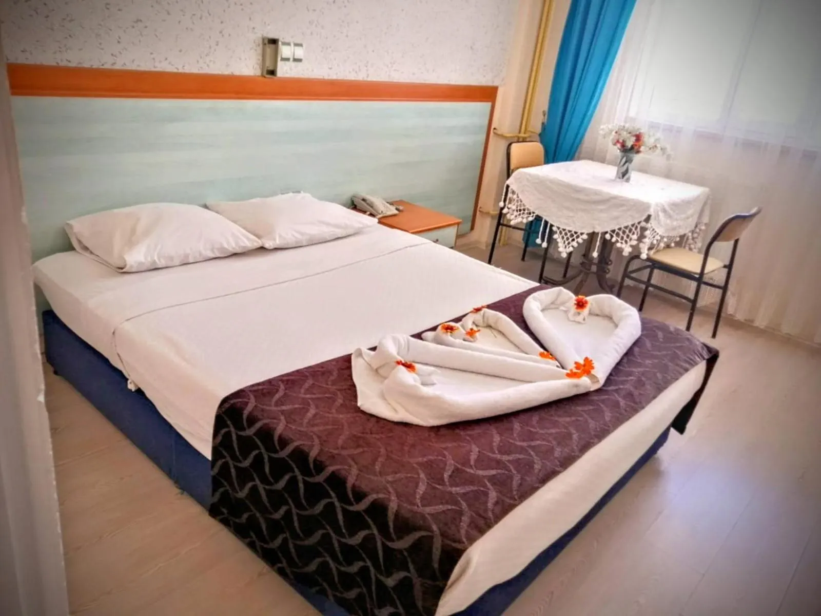 Bed in Uyum Hotel