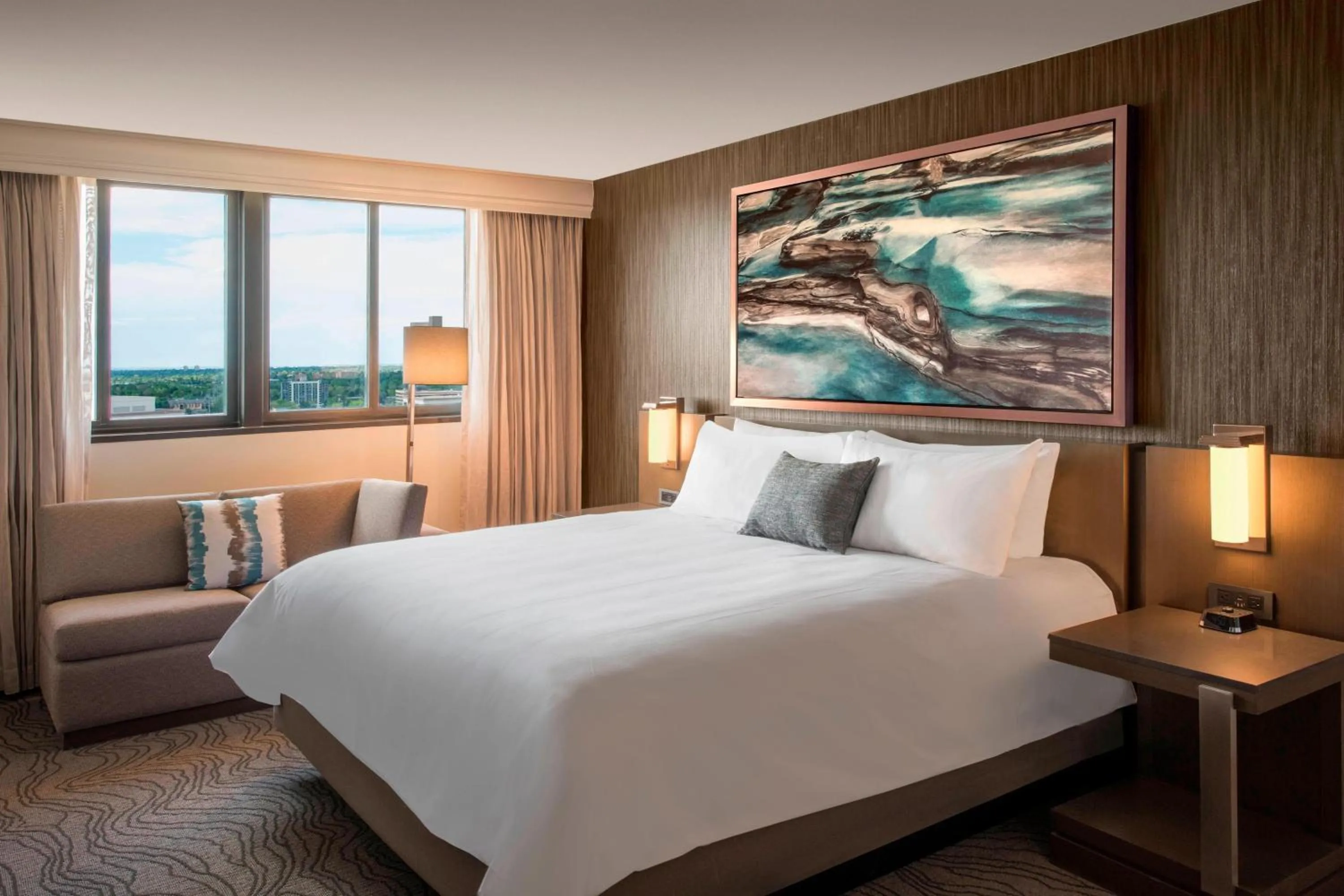 Bedroom, Bed in Denver Marriott Tech Center