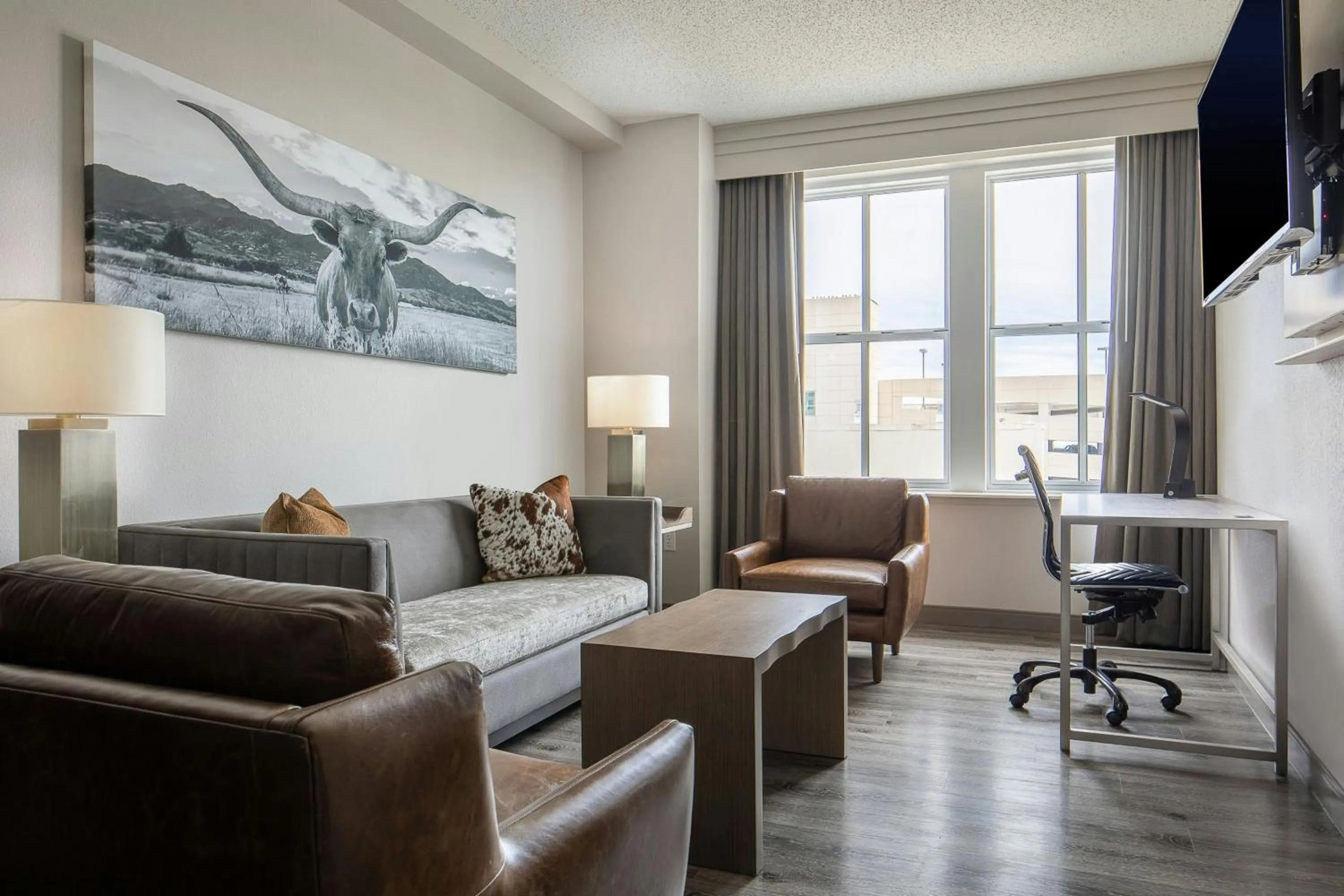 Living room in Courtyard Fort Worth Downtown/Blackstone