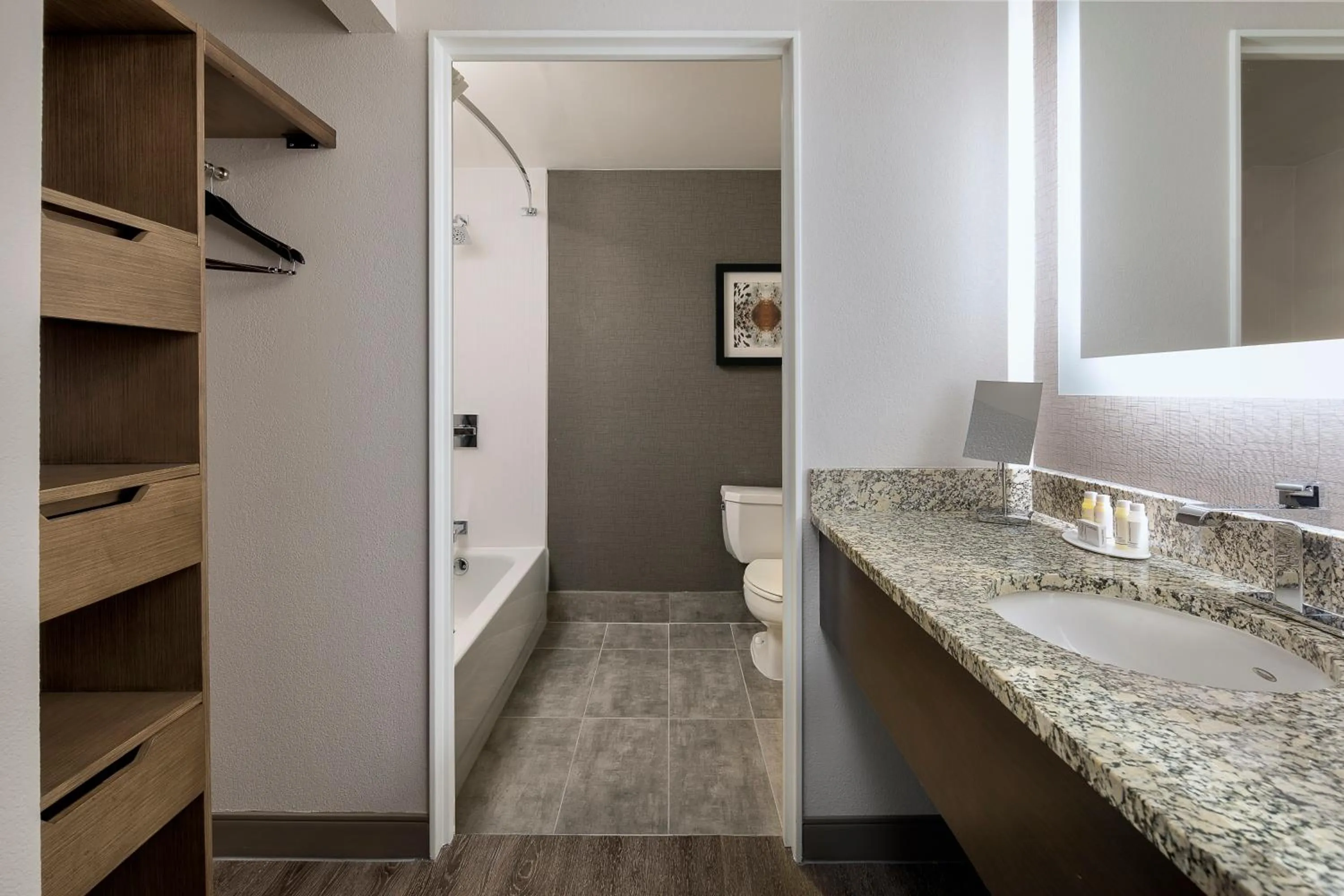 Bathroom in Courtyard Fort Worth Downtown/Blackstone