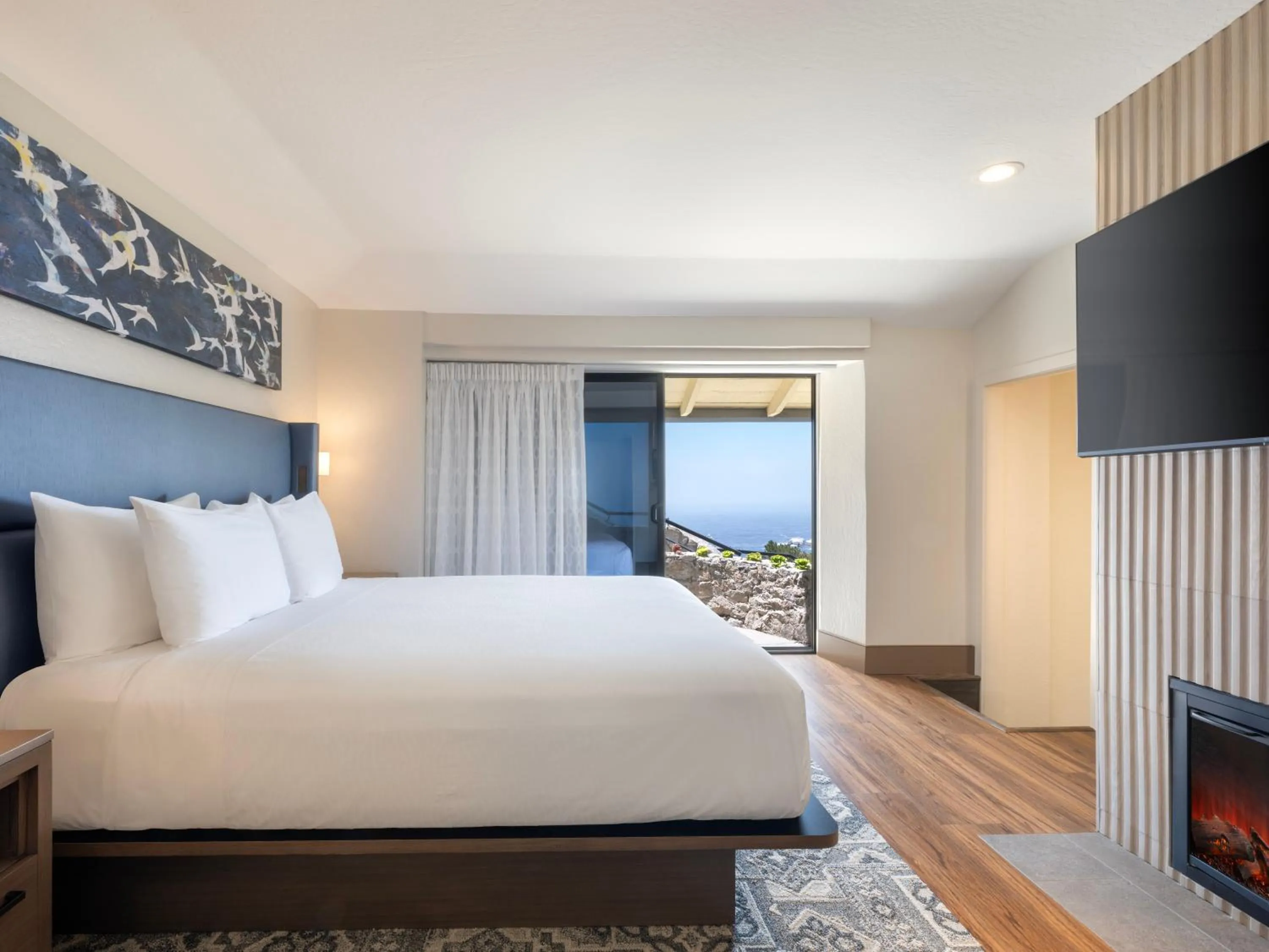 Bed in Hyatt Carmel Highlands