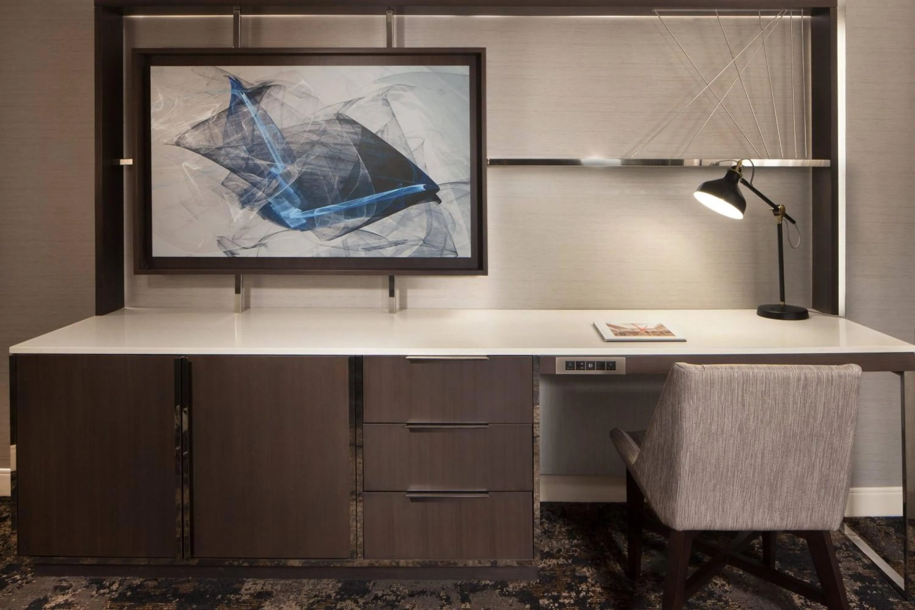 Bedroom in Dallas/Fort Worth Airport Marriott