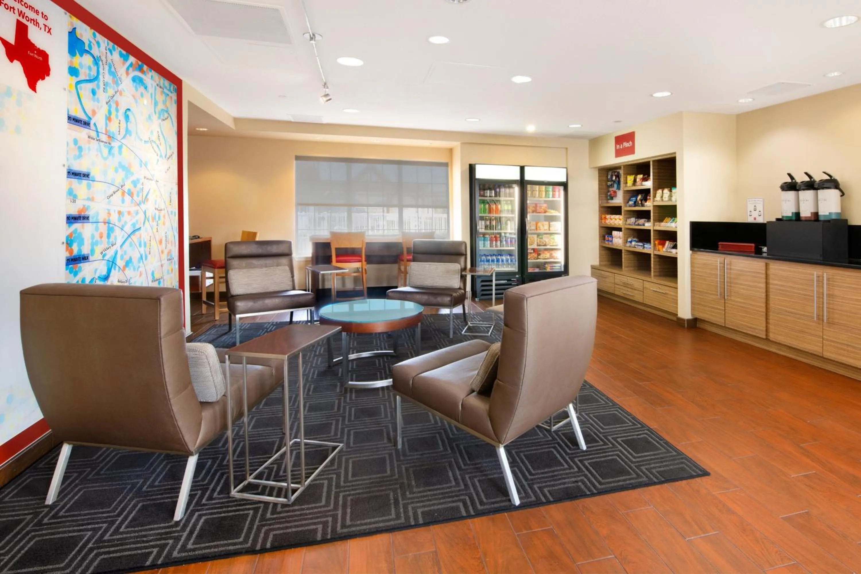 Lobby or reception in TownePlace Suites Fort Worth Southwest TCU Area