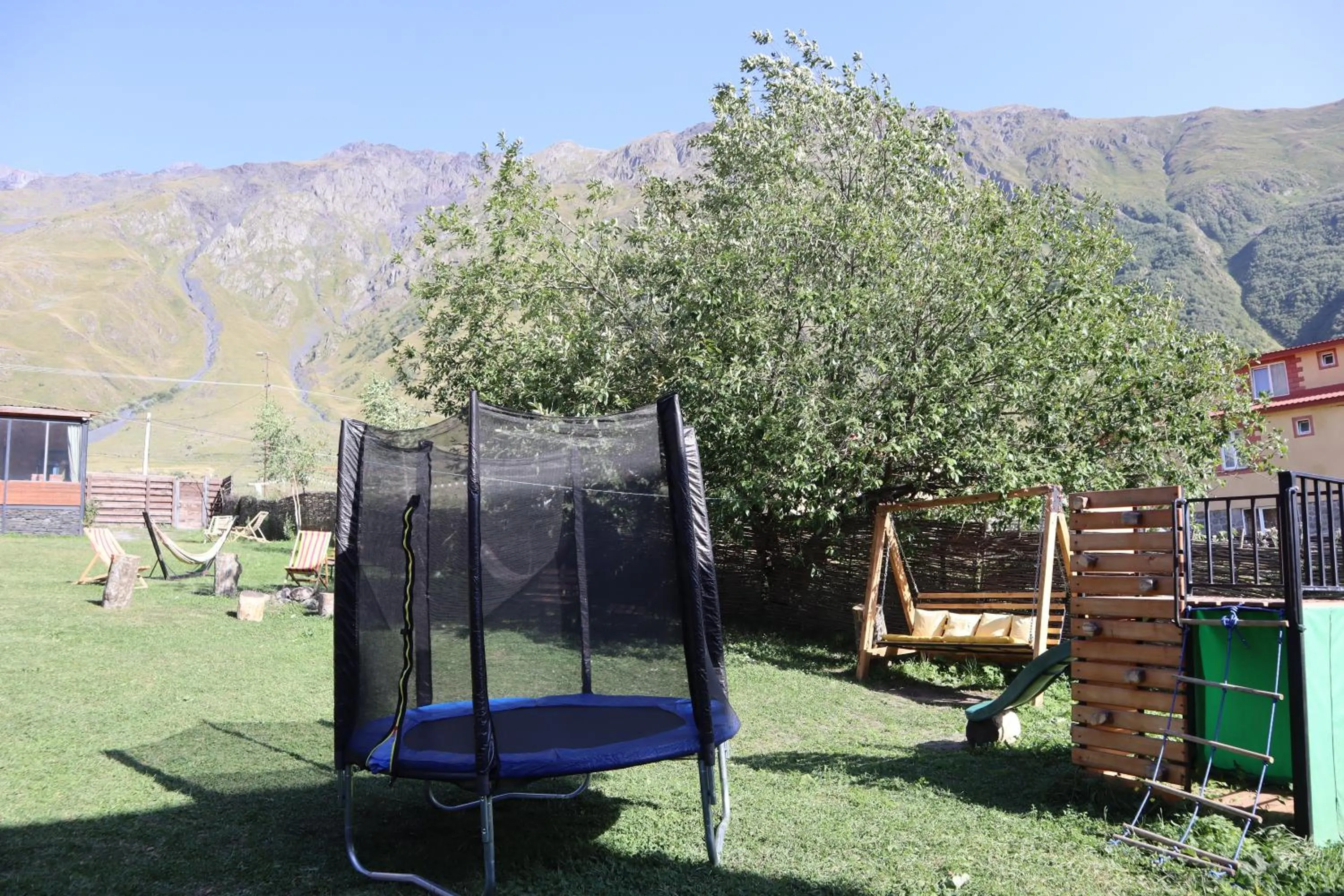 Children play ground in Kazbegi Cottages