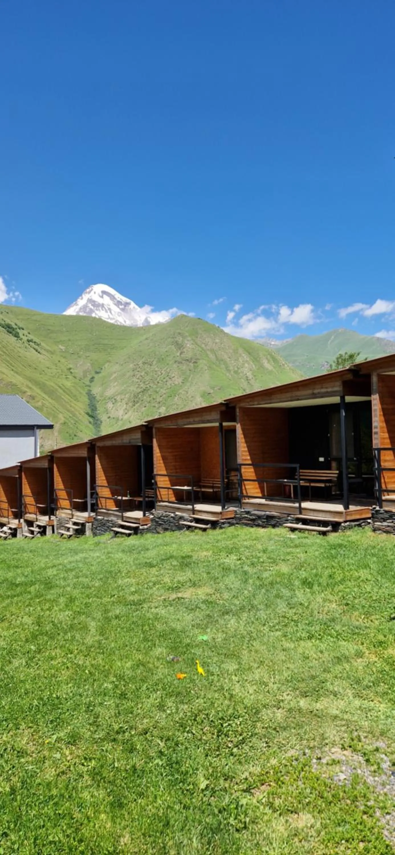 Mountain view in Kazbegi Cottages