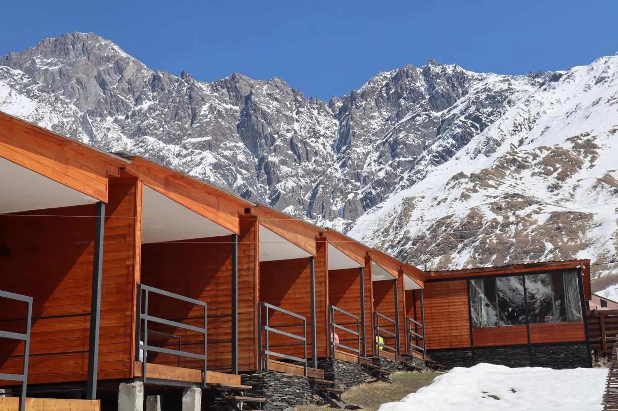 Property building in Kazbegi Cottages