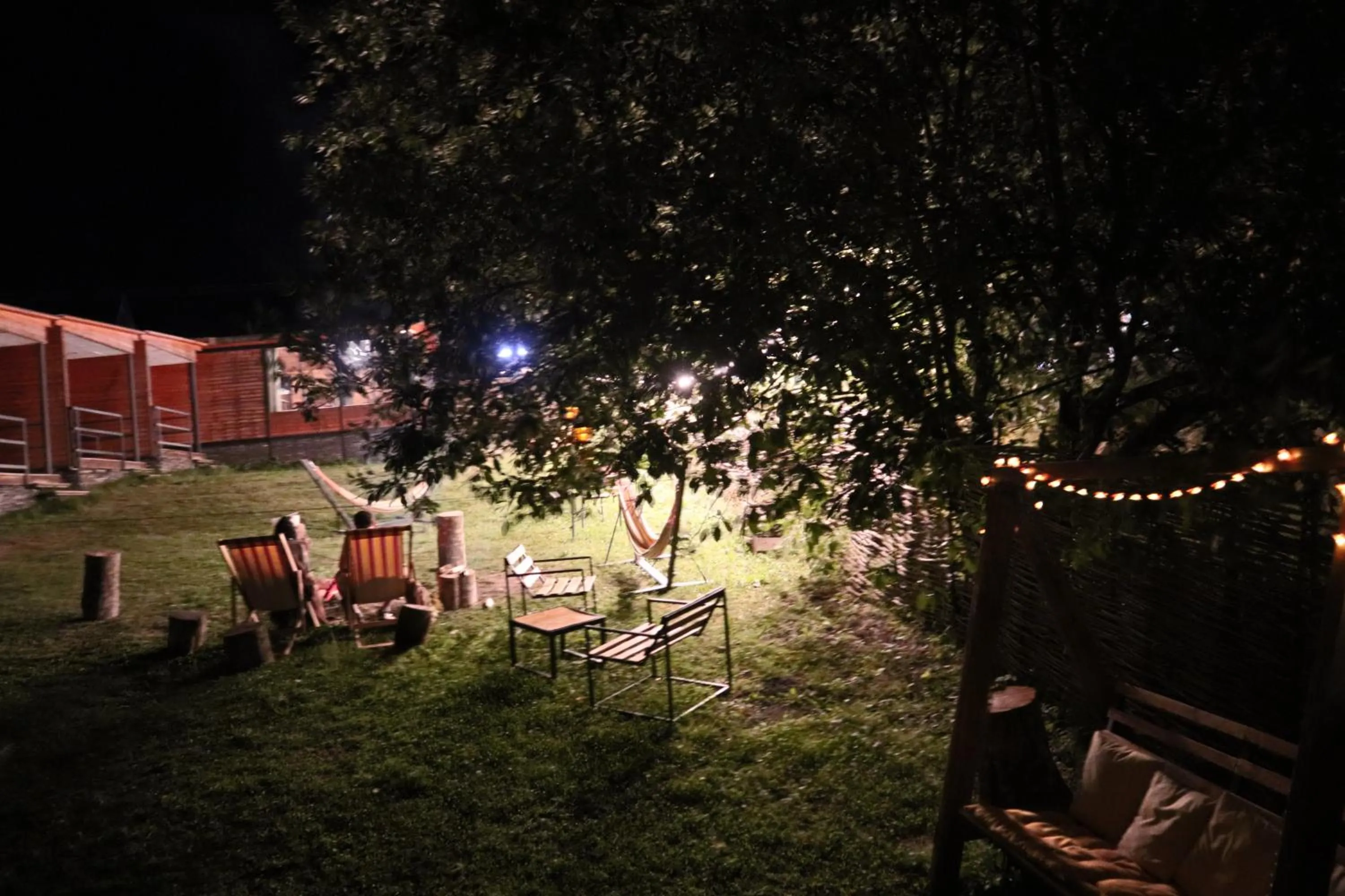 Garden in Kazbegi Cottages