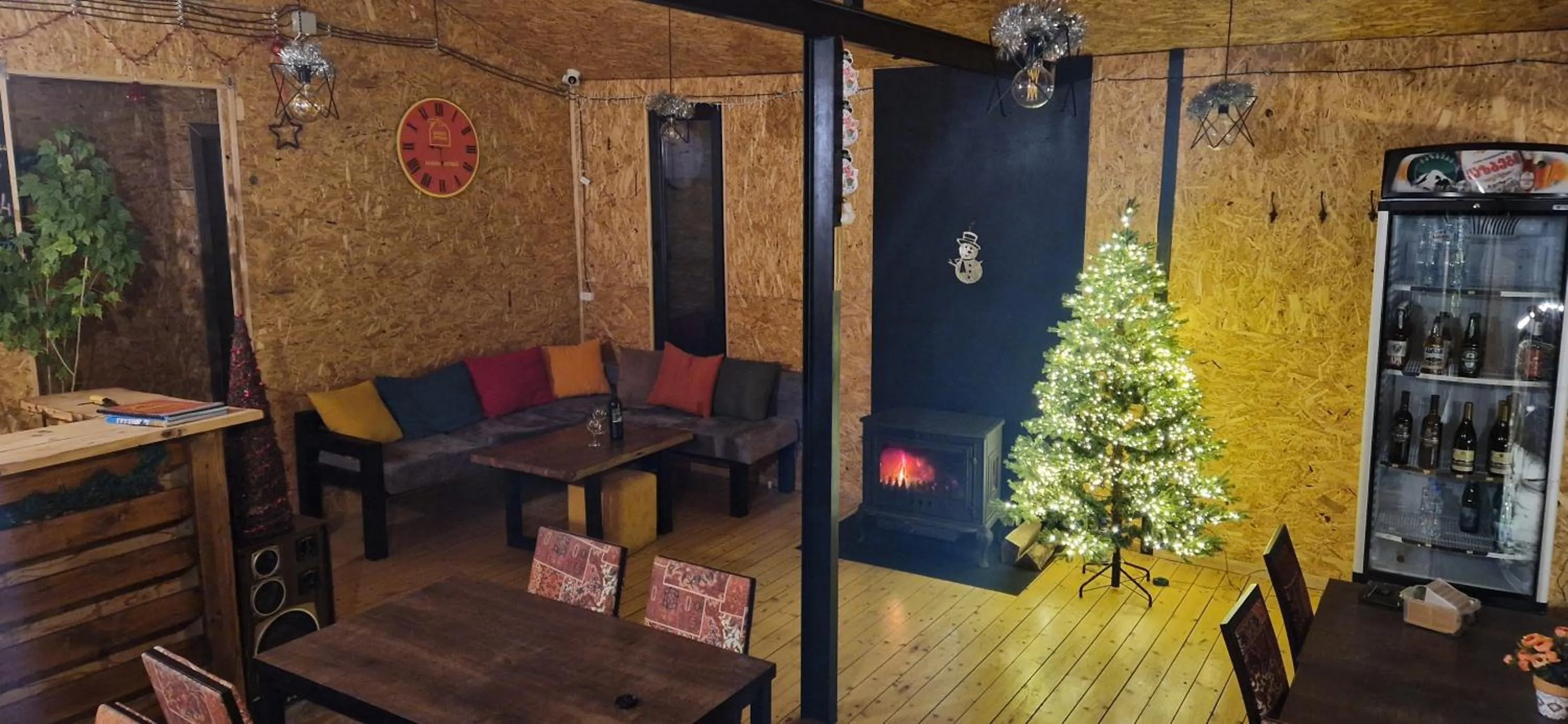 Dining area in Kazbegi Cottages