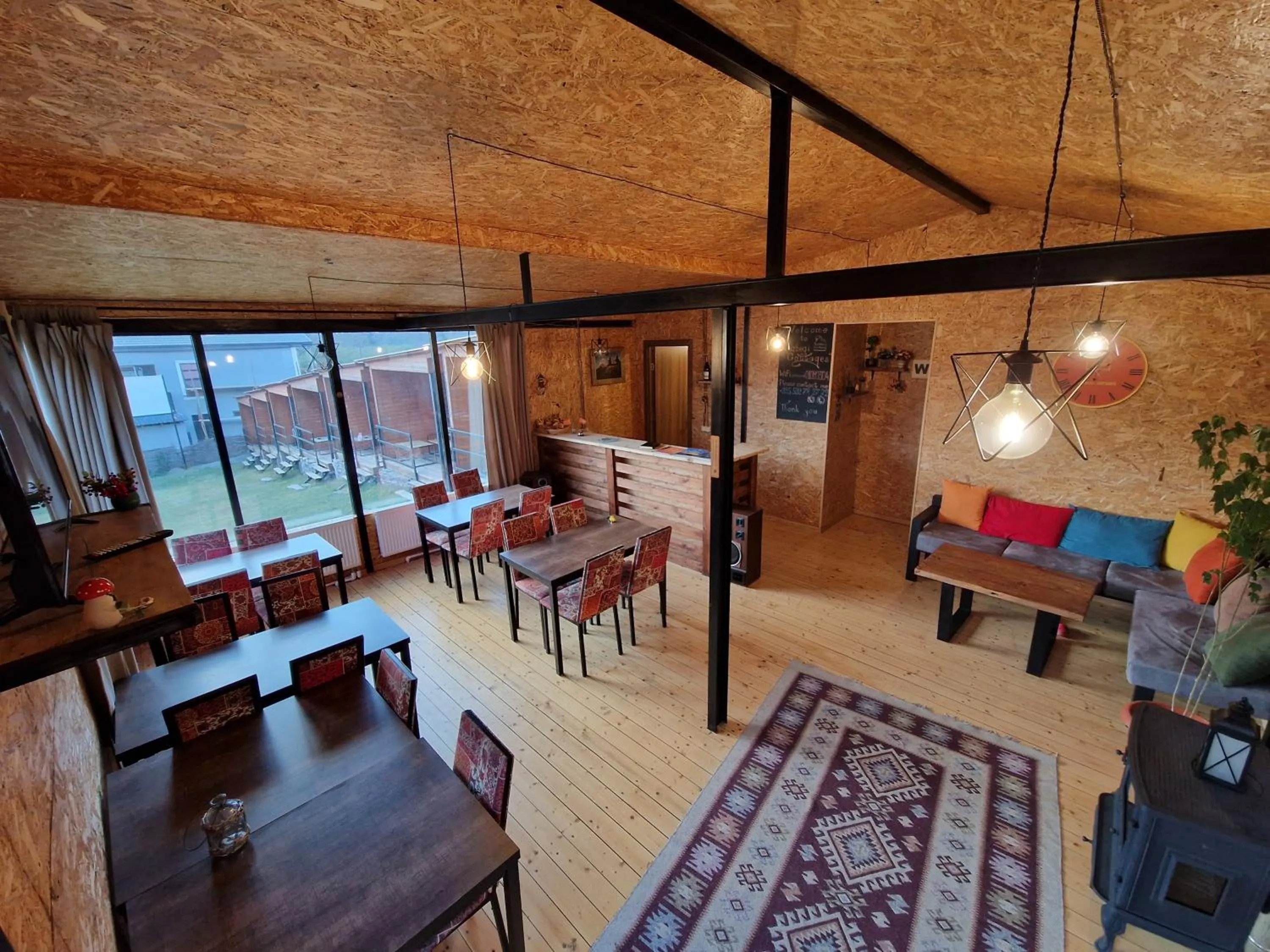 Dining area in Kazbegi Cottages