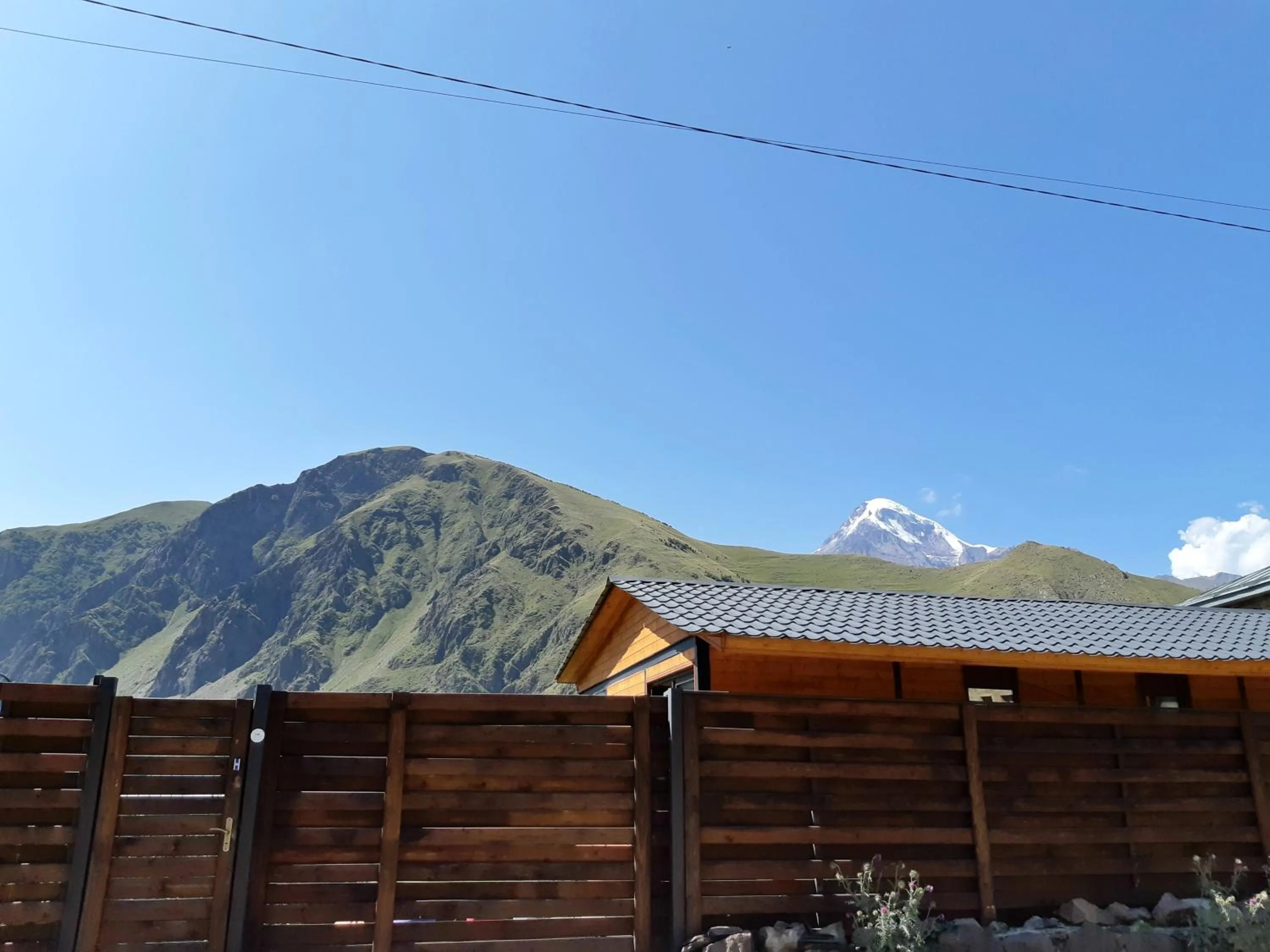 Facade/entrance in Kazbegi Cottages