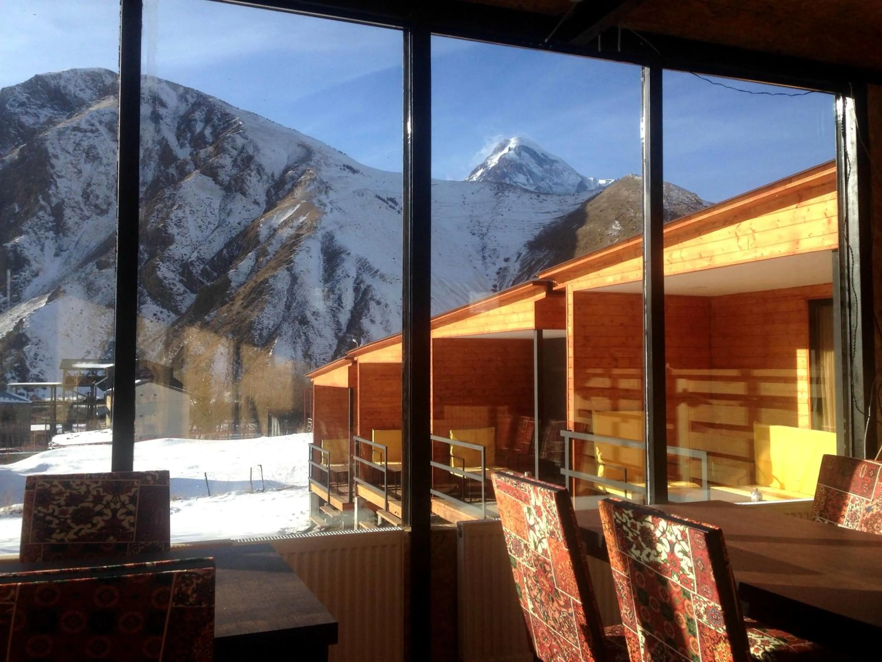 Winter in Kazbegi Cottages