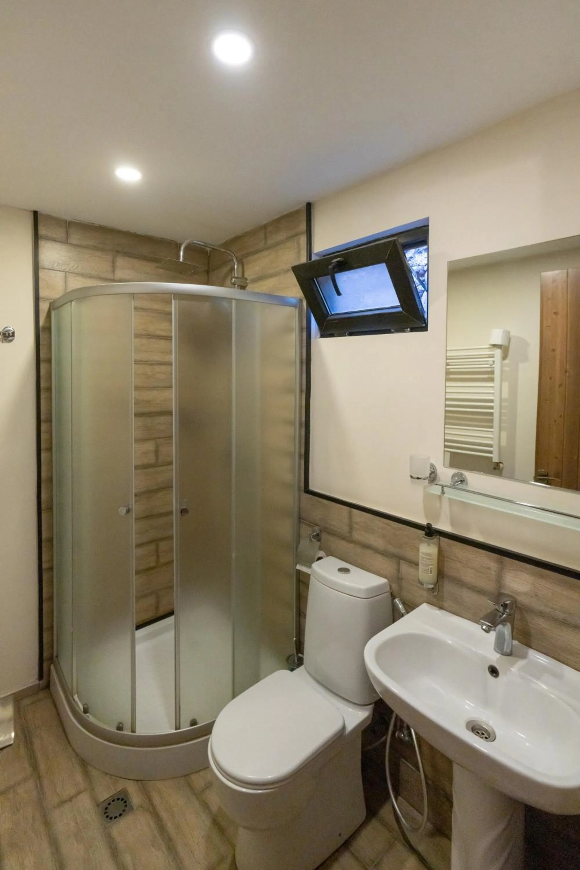 Shower in Kazbegi Cottages